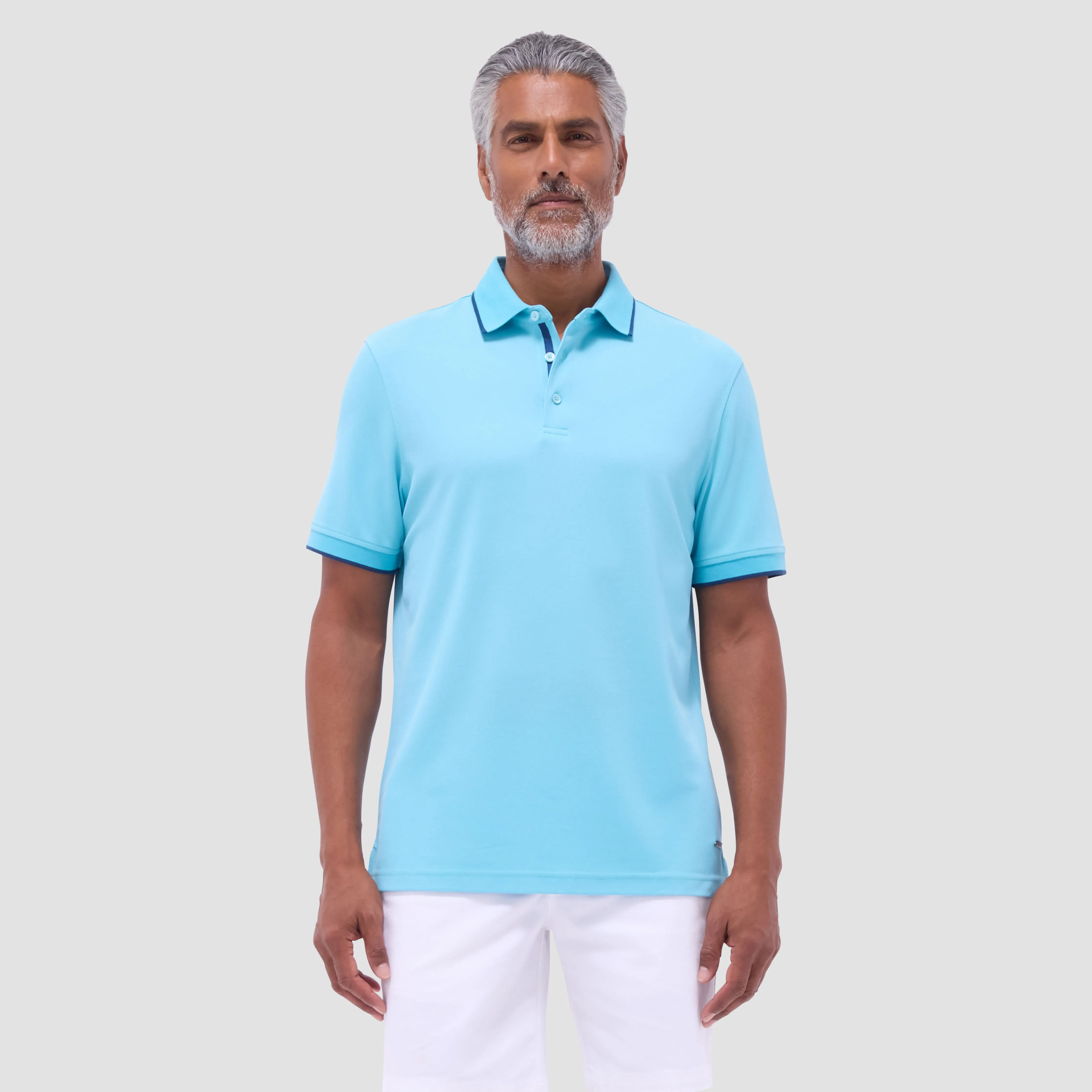 Pique Polo Shirt sold by Bugatchi product image thumbnail 2