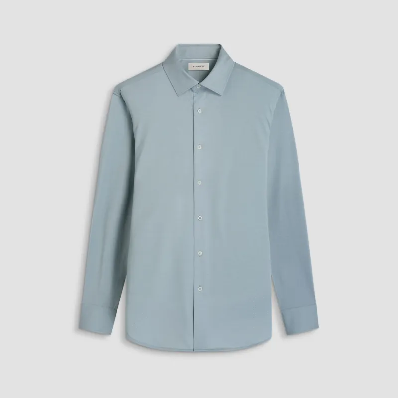 Jimmy Double-Sided Herringbone & Solid OoohCotton Shirt sold by Bugatchi