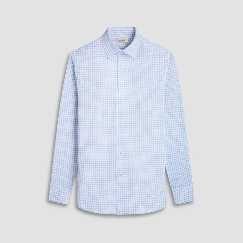 Jules Windowpane Check OoohCotton Shirt sold by Bugatchi