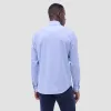 Jules Grid Check OoohCotton Shirt sold by Bugatchi
