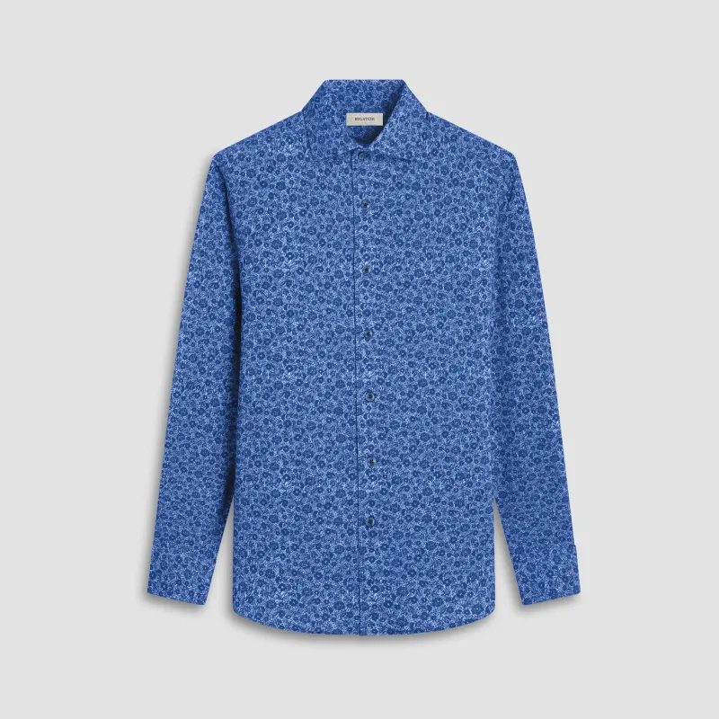 Devon Floral OoohCotton Shirt sold by Bugatchi