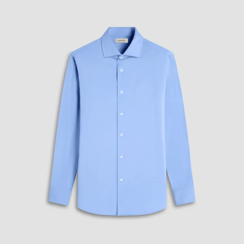 Devon Solid OoohCotton Shirt sold by Bugatchi