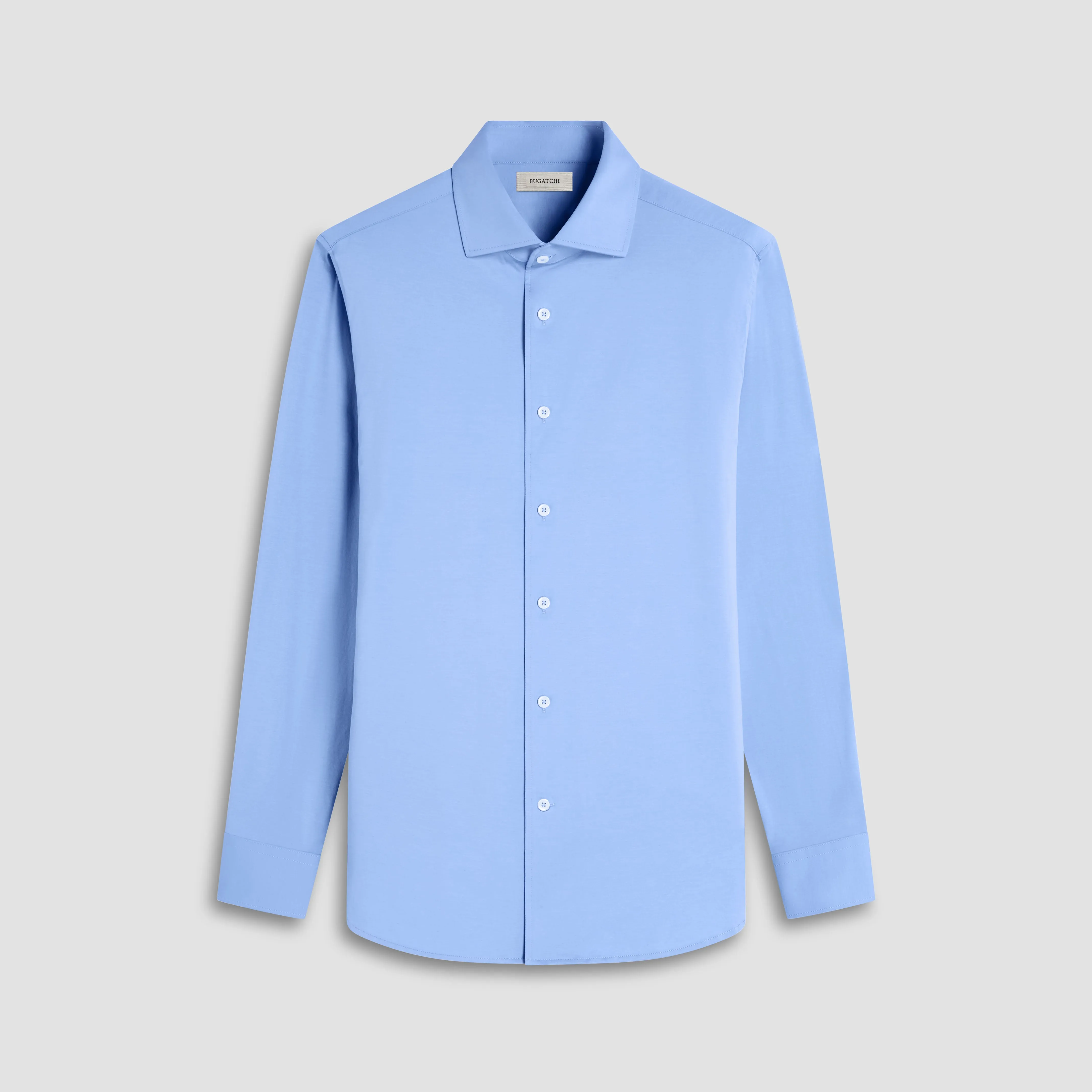 Devon Solid OoohCotton Shirt sold by Bugatchi