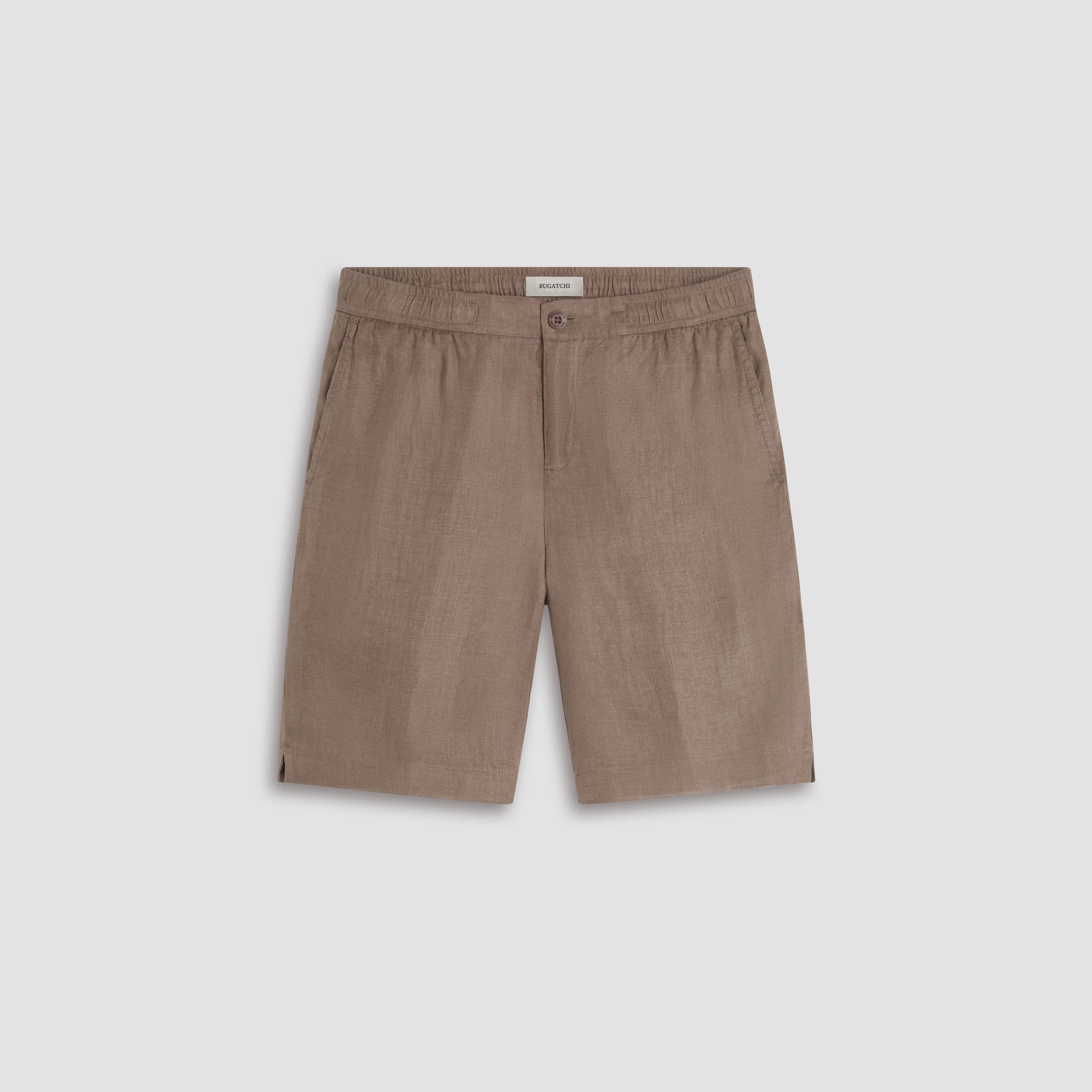 Linen Drawstring Shorts sold by Bugatchi