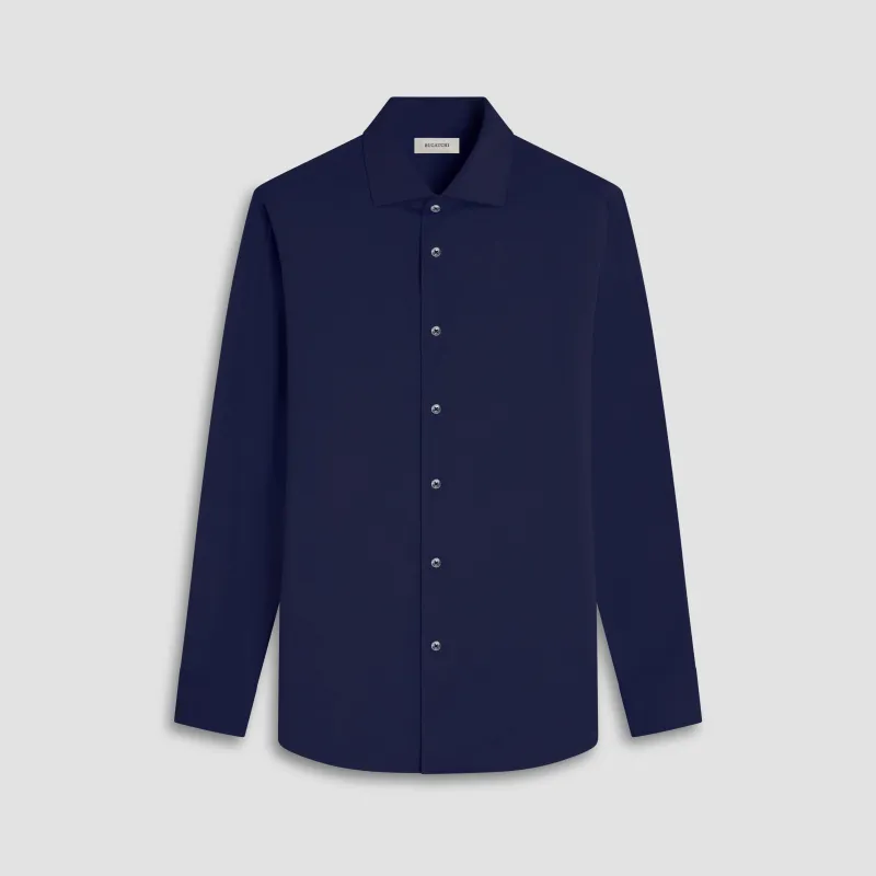 Devon Solid OoohCotton Shirt sold by Bugatchi