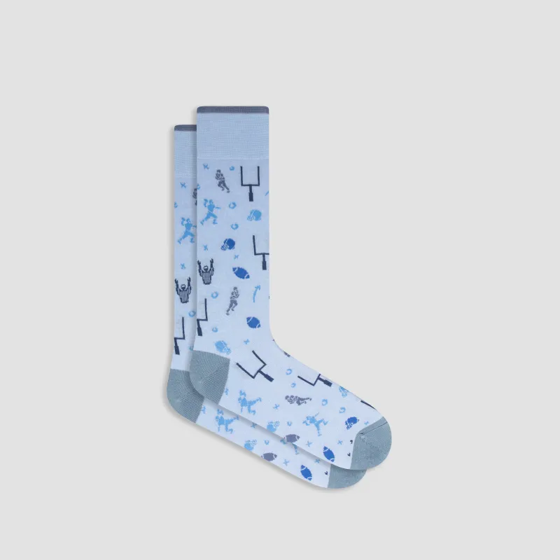Football Mid-Calf Socks sold by Bugatchi