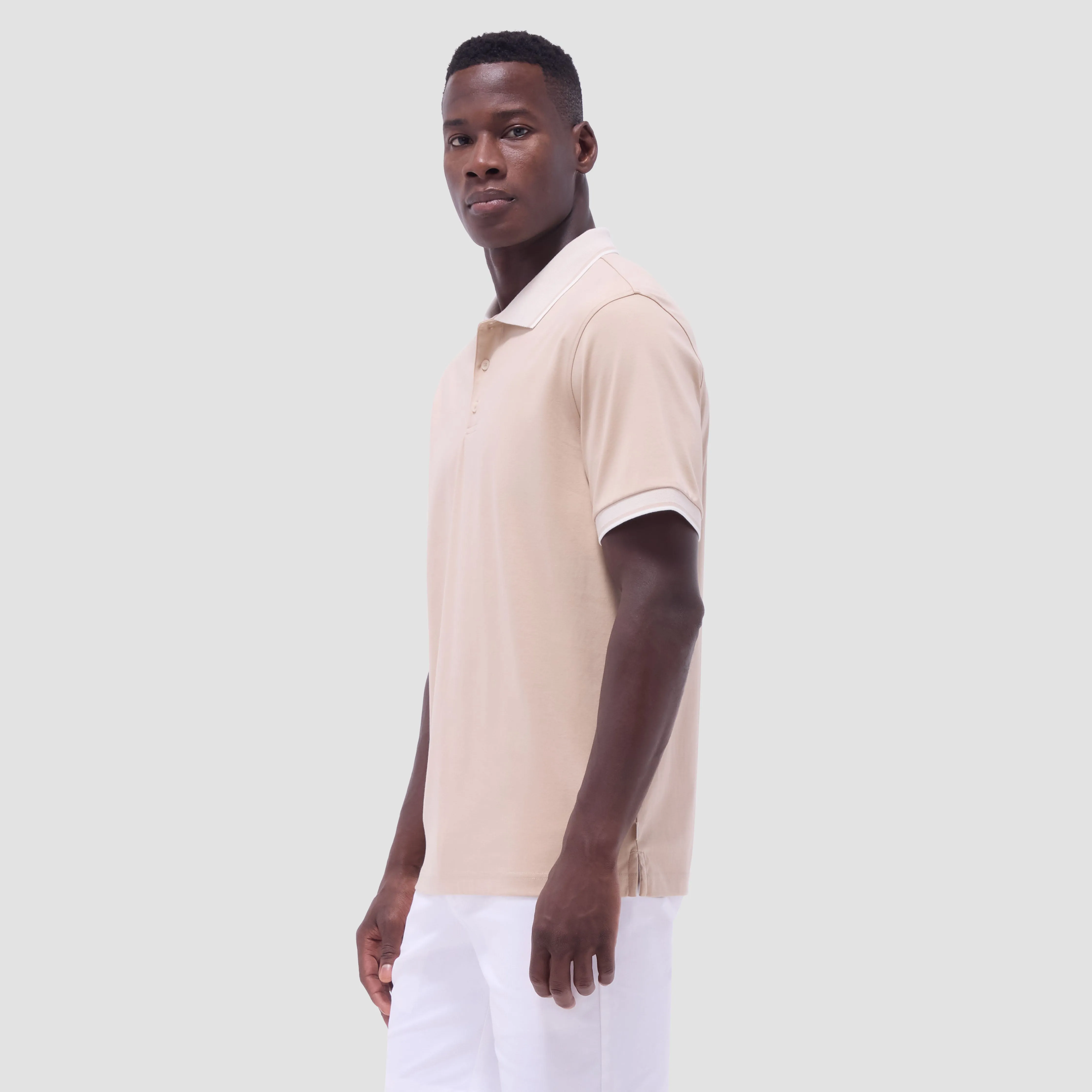 Solid Polo Shirt sold by Bugatchi product image thumbnail 3