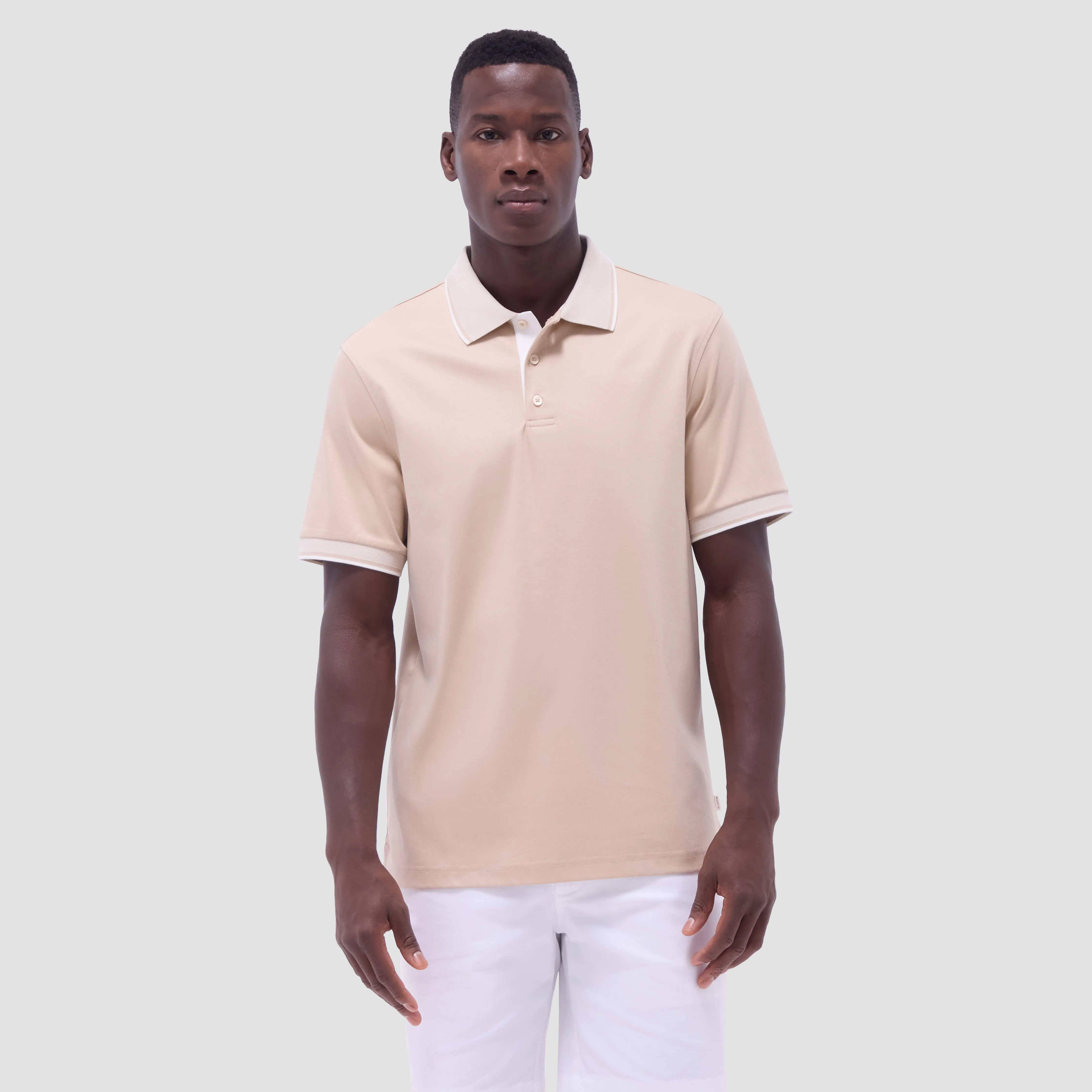 Solid Polo Shirt sold by Bugatchi product image thumbnail 2