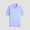 Wide Rib Short Sleeve Johnny Sweater sold by Bugatchi