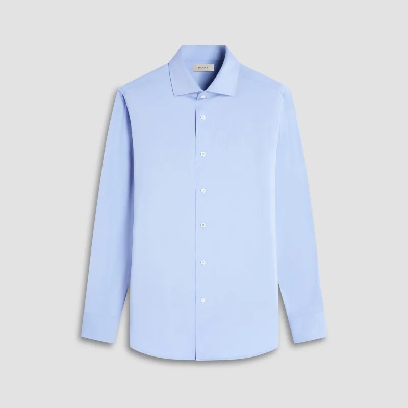 Devon Solid OoohCotton Shirt sold by Bugatchi