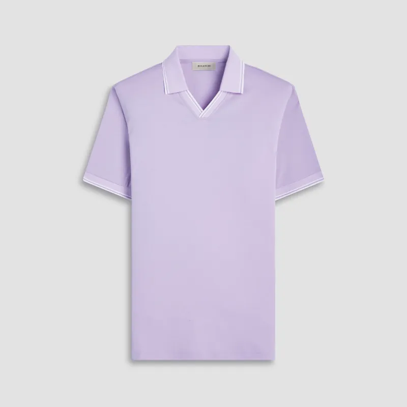Solid Johnny Collar Polo Shirt sold by Bugatchi