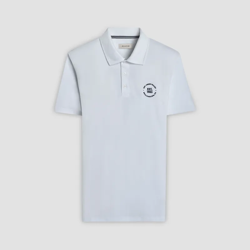 Hendrix Solid Polo Shirt sold by Bugatchi