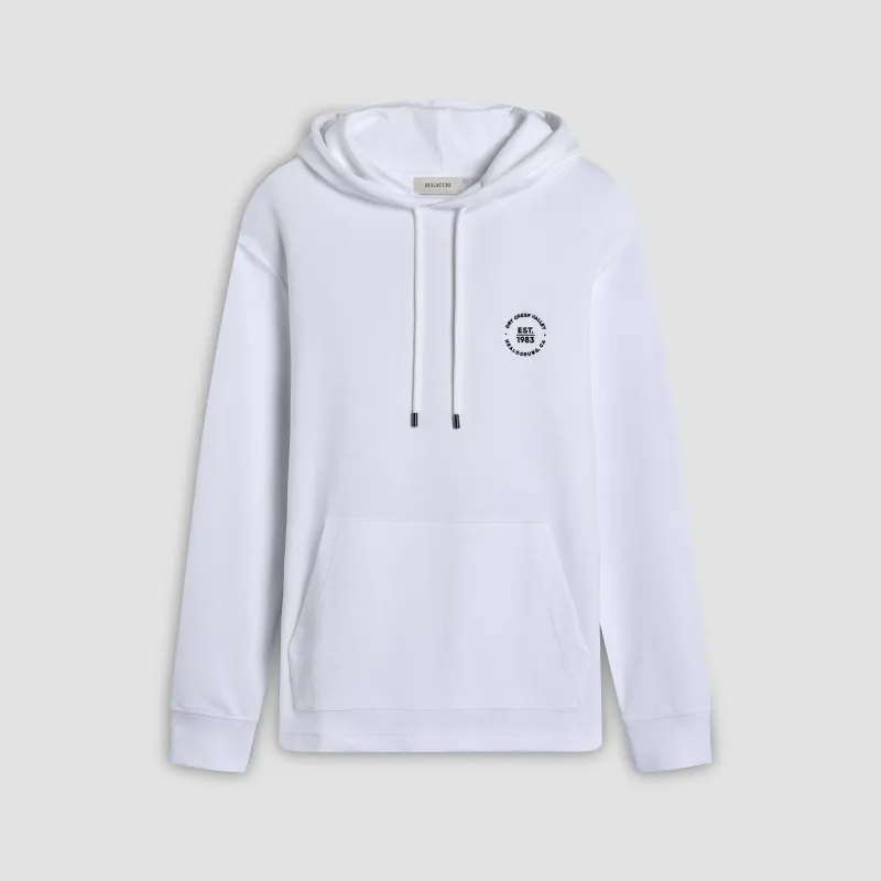 Solid Pullover Hoodie sold by Bugatchi