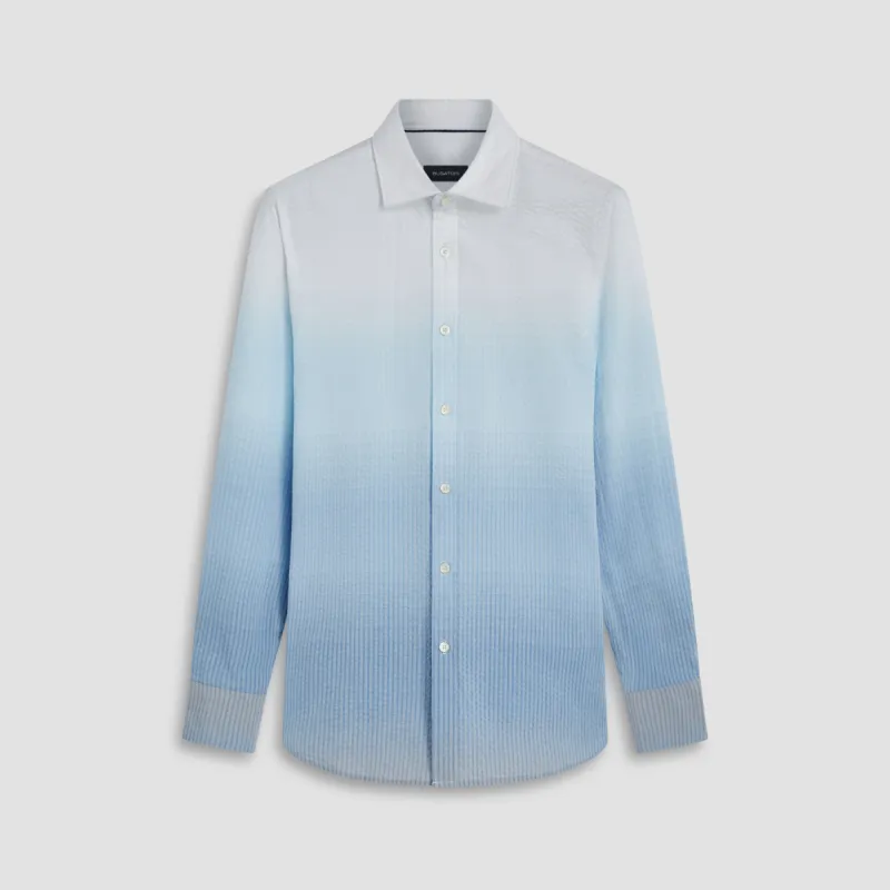 AXEL Ombre Seersucker Shirt sold by Bugatchi