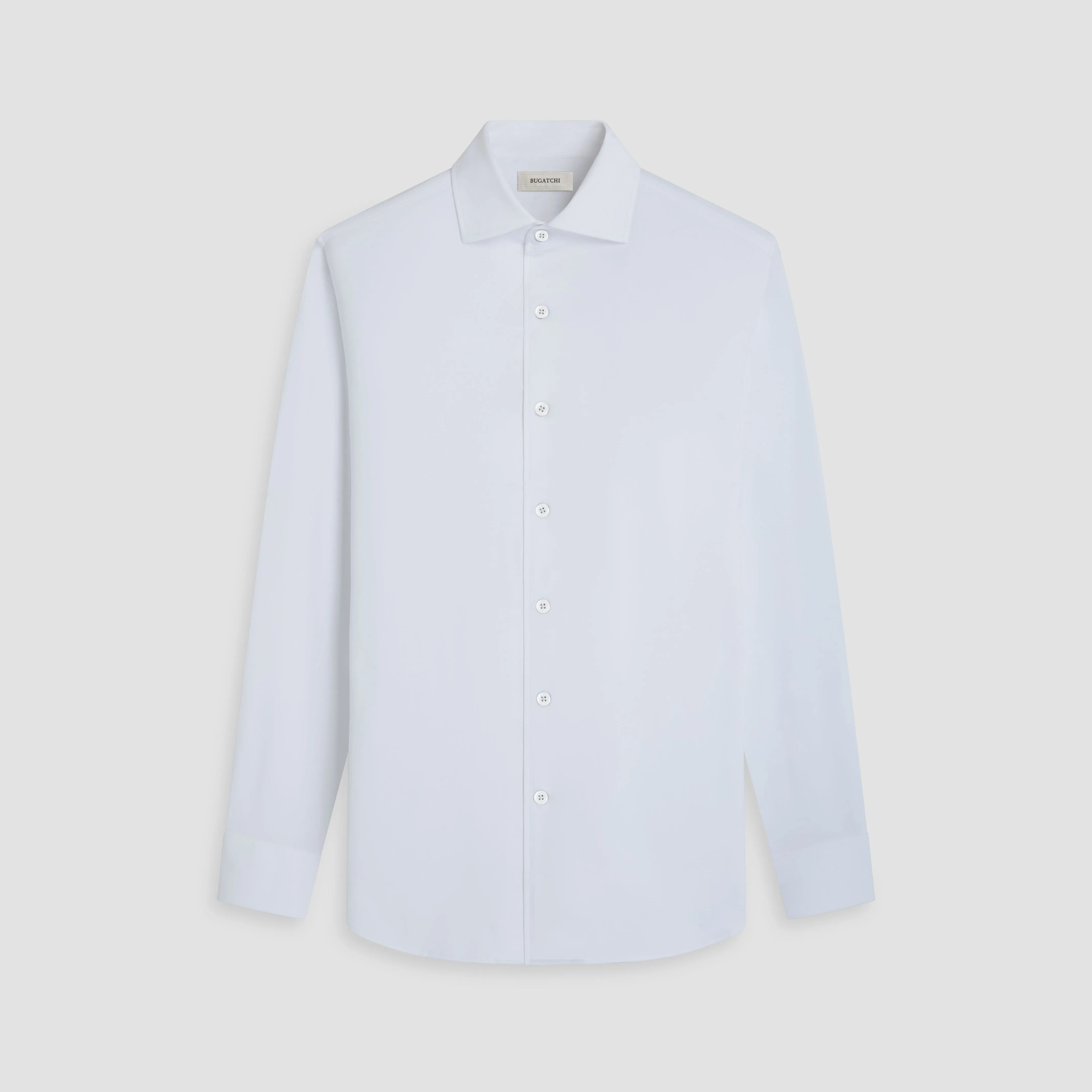 Devon Solid OoohCotton Shirt sold by Bugatchi