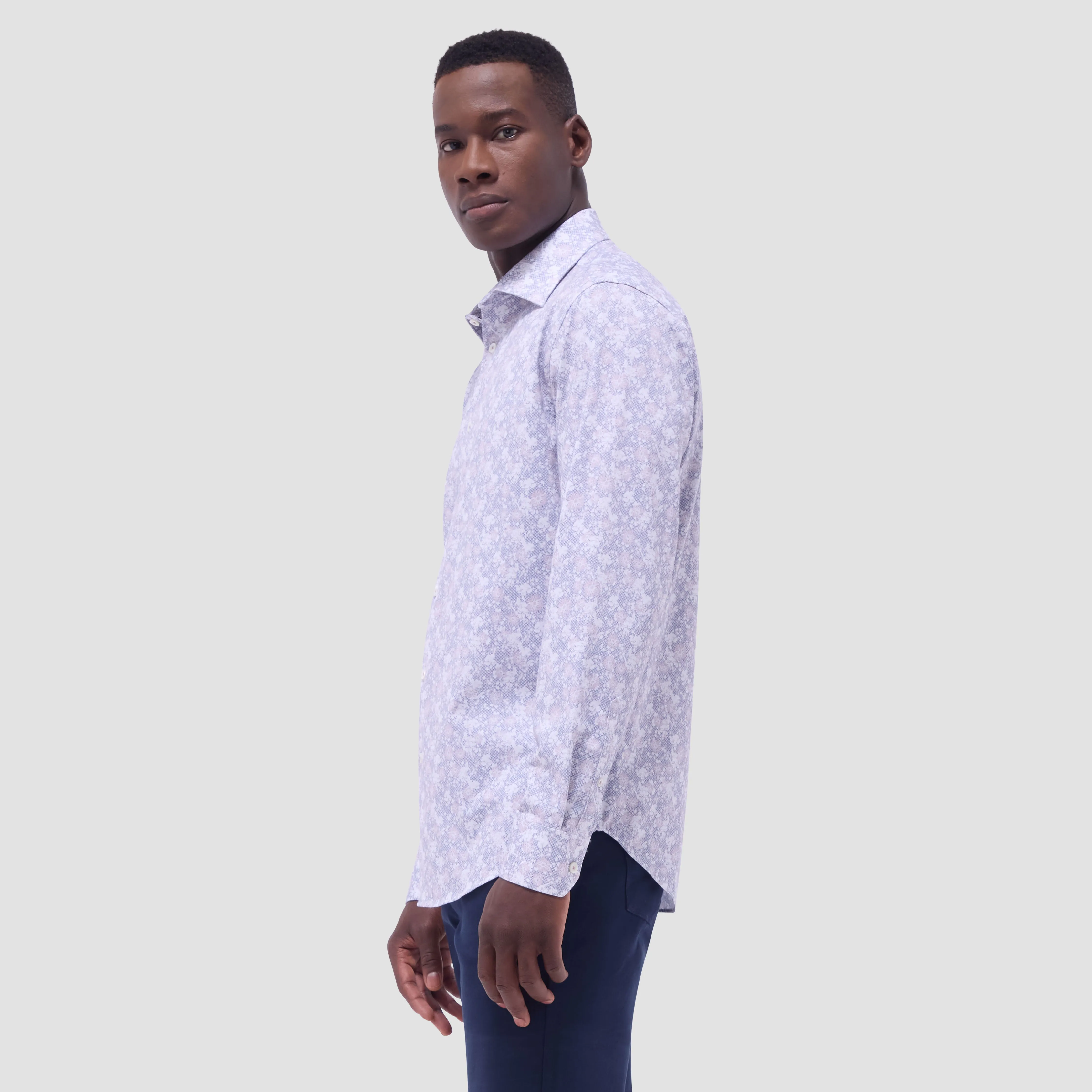 James Floral OoohCotton Shirt sold by Bugatchi product image thumbnail 3