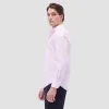 Axel Striped Floral Jacquard Shirt sold by Bugatchi