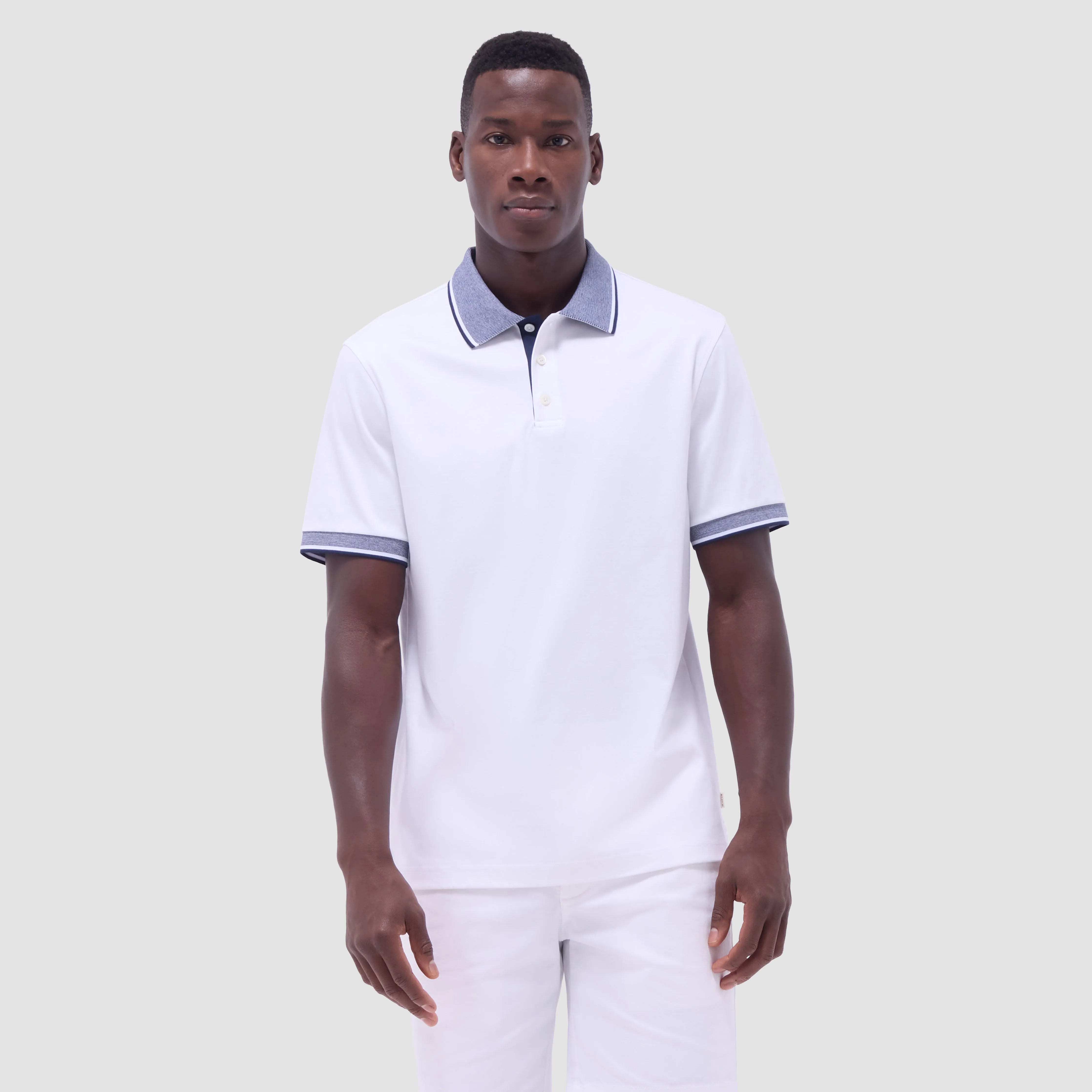 Solid Polo Shirt sold by Bugatchi product image thumbnail 2