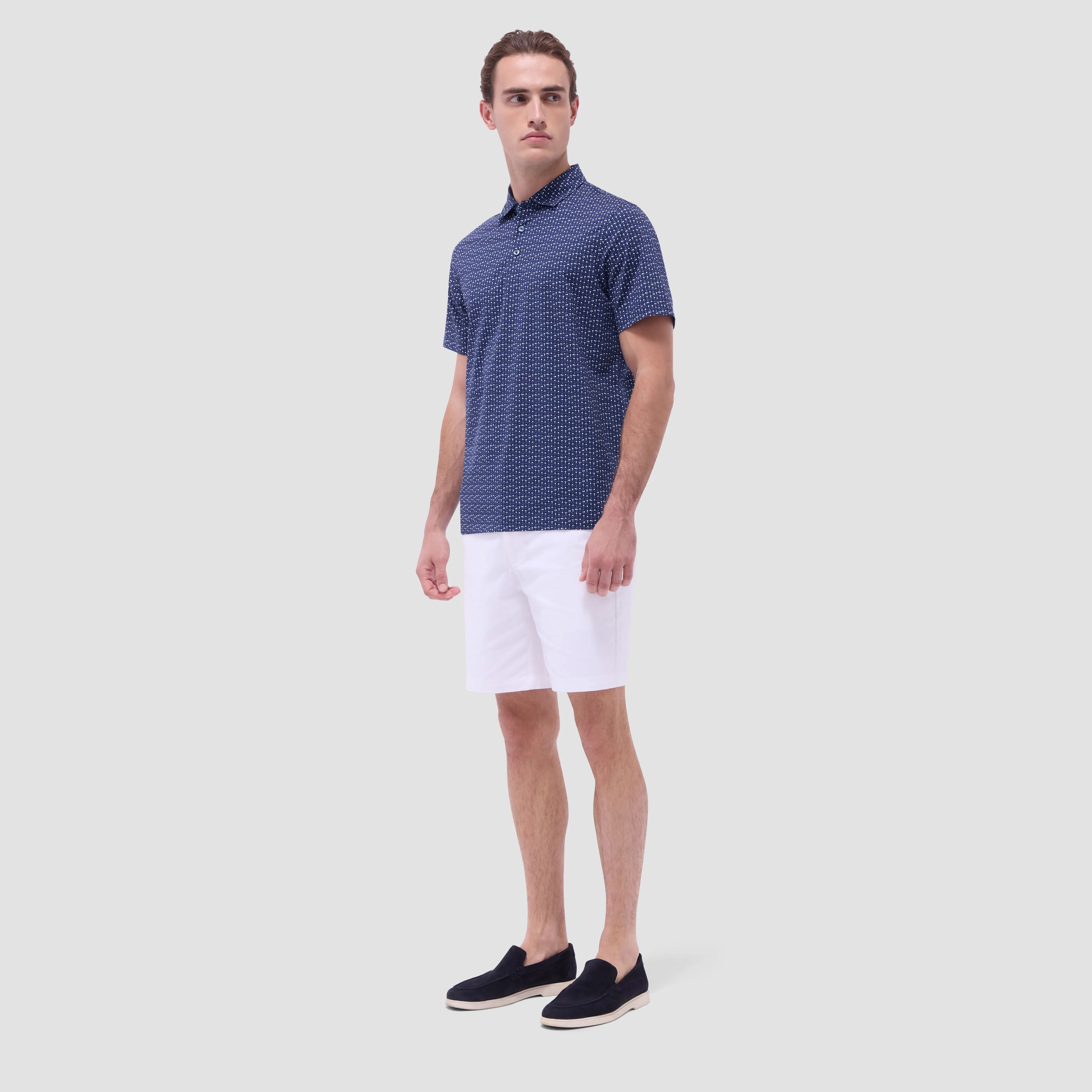 Victor Golf OoohCotton Polo Shirt sold by Bugatchi product image thumbnail 5