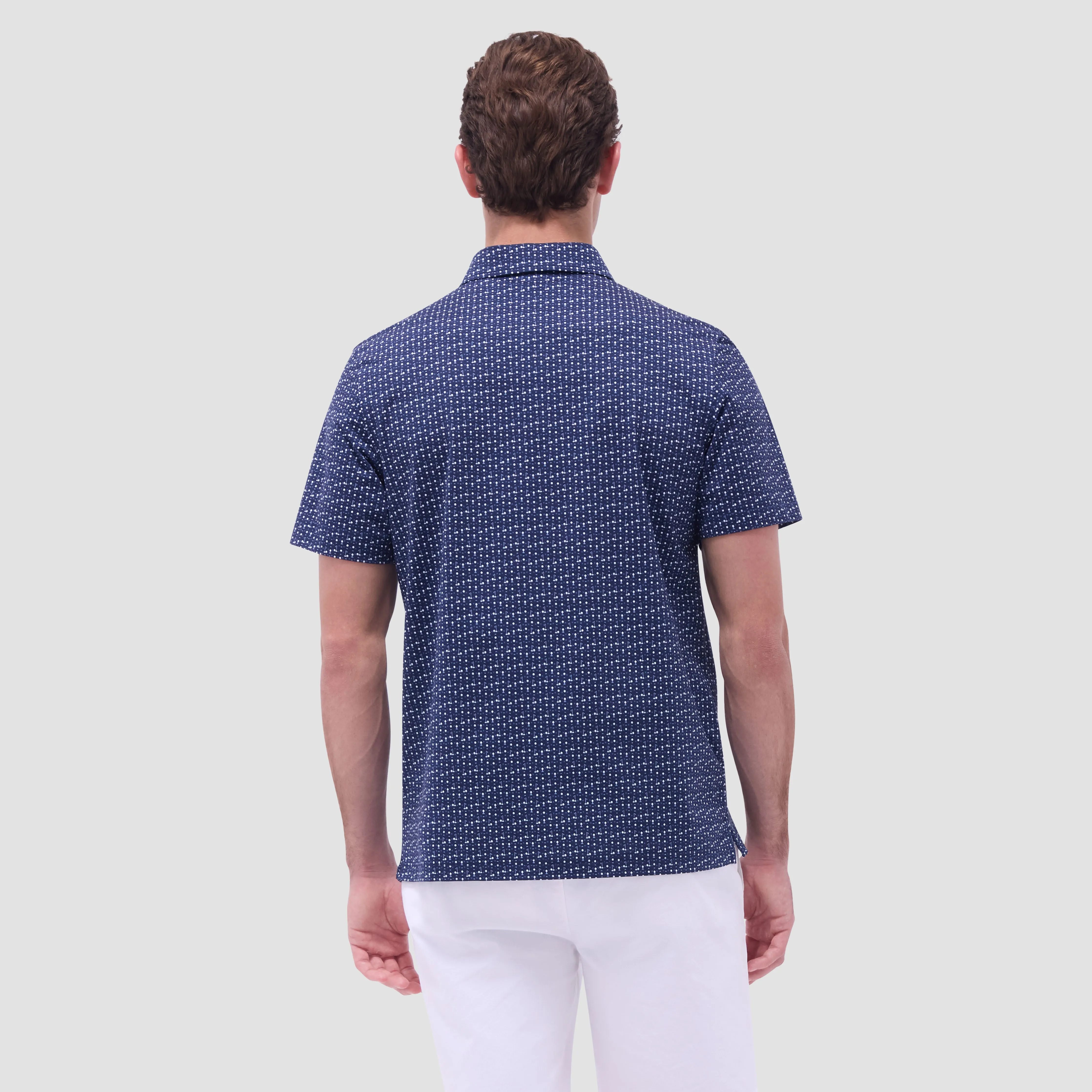 Victor Golf OoohCotton Polo Shirt sold by Bugatchi product image thumbnail 4