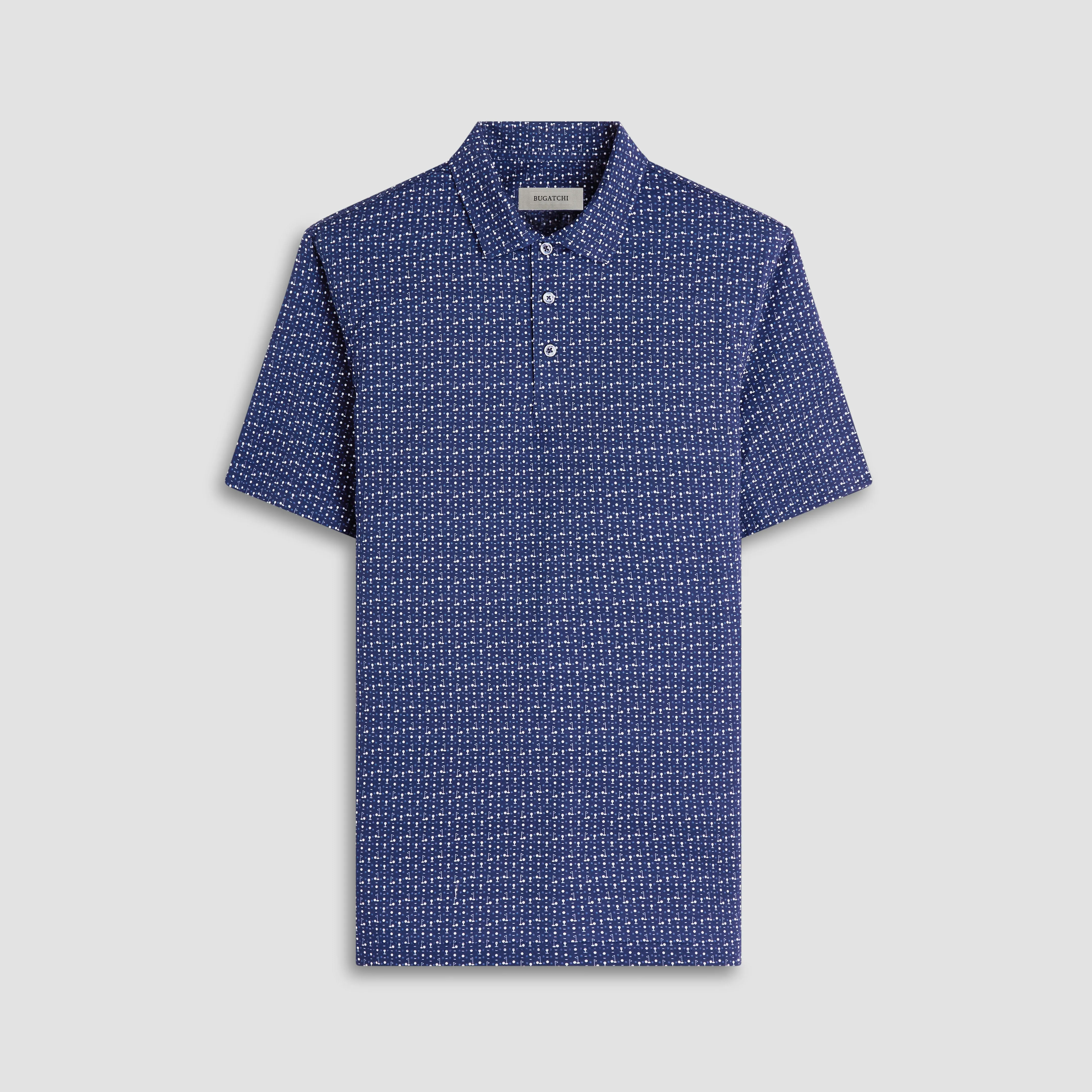 Victor Golf OoohCotton Polo Shirt sold by Bugatchi