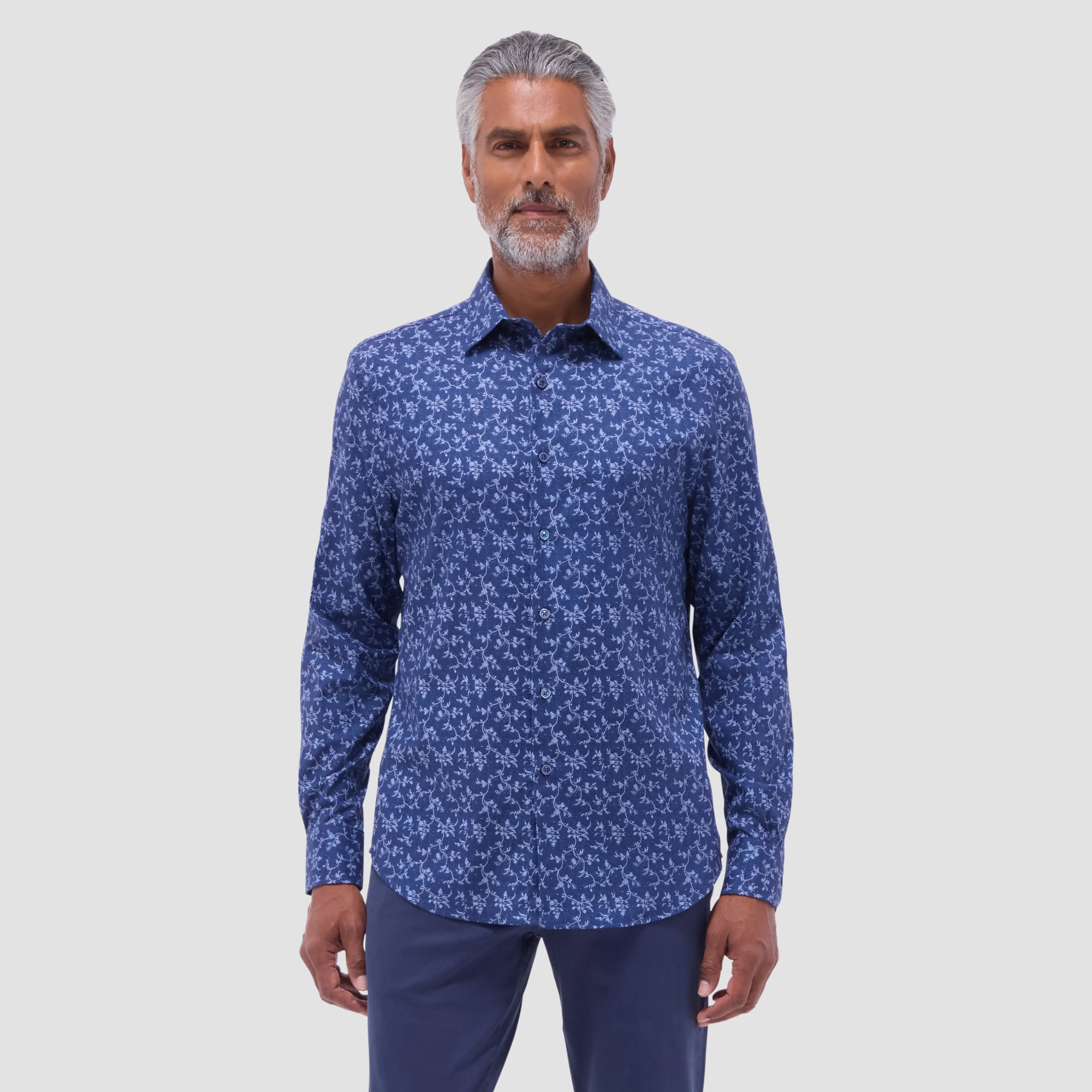 Julian Floral Shirt sold by Bugatchi product image thumbnail 2
