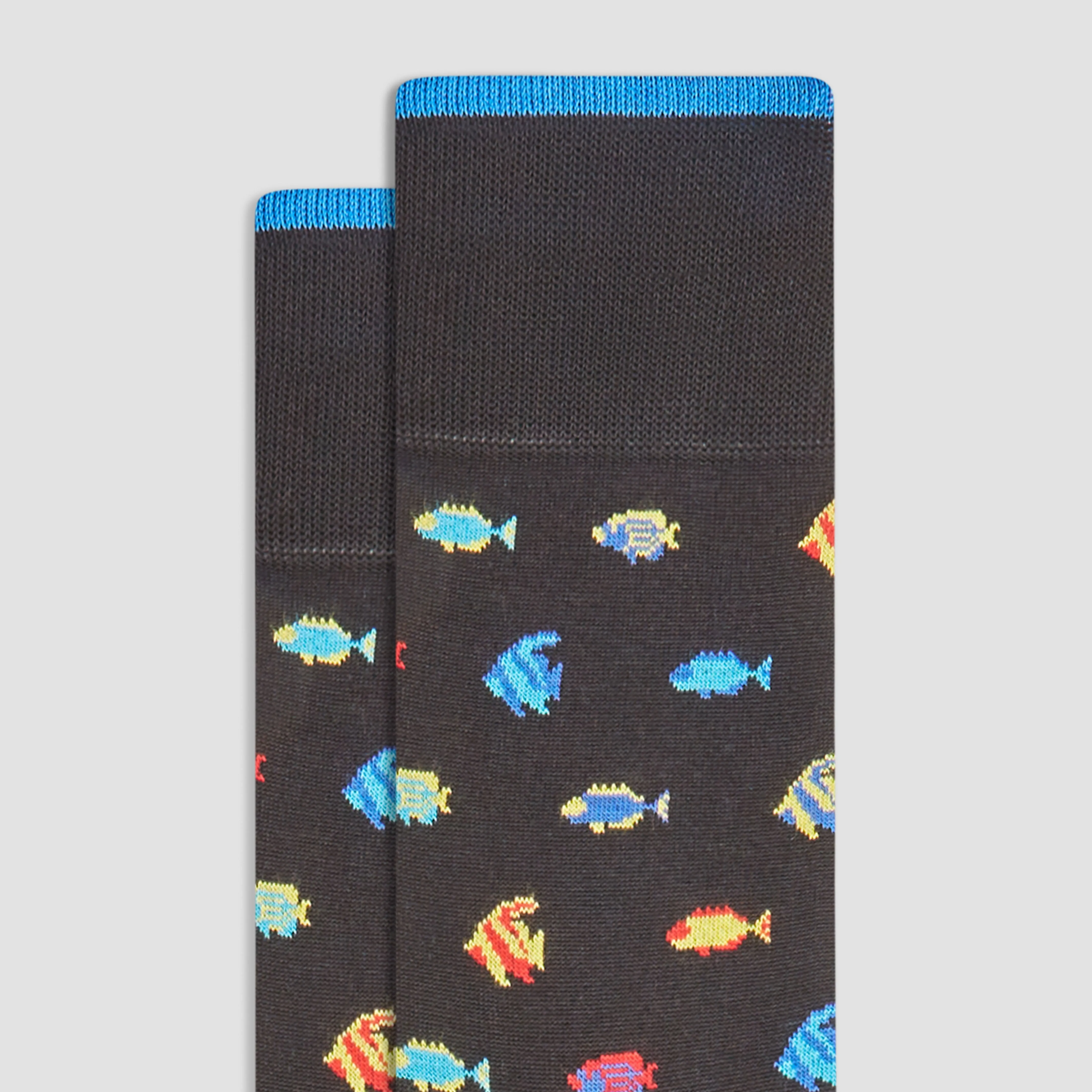 Fish Mid-Calf Socks sold by Bugatchi product image thumbnail 2