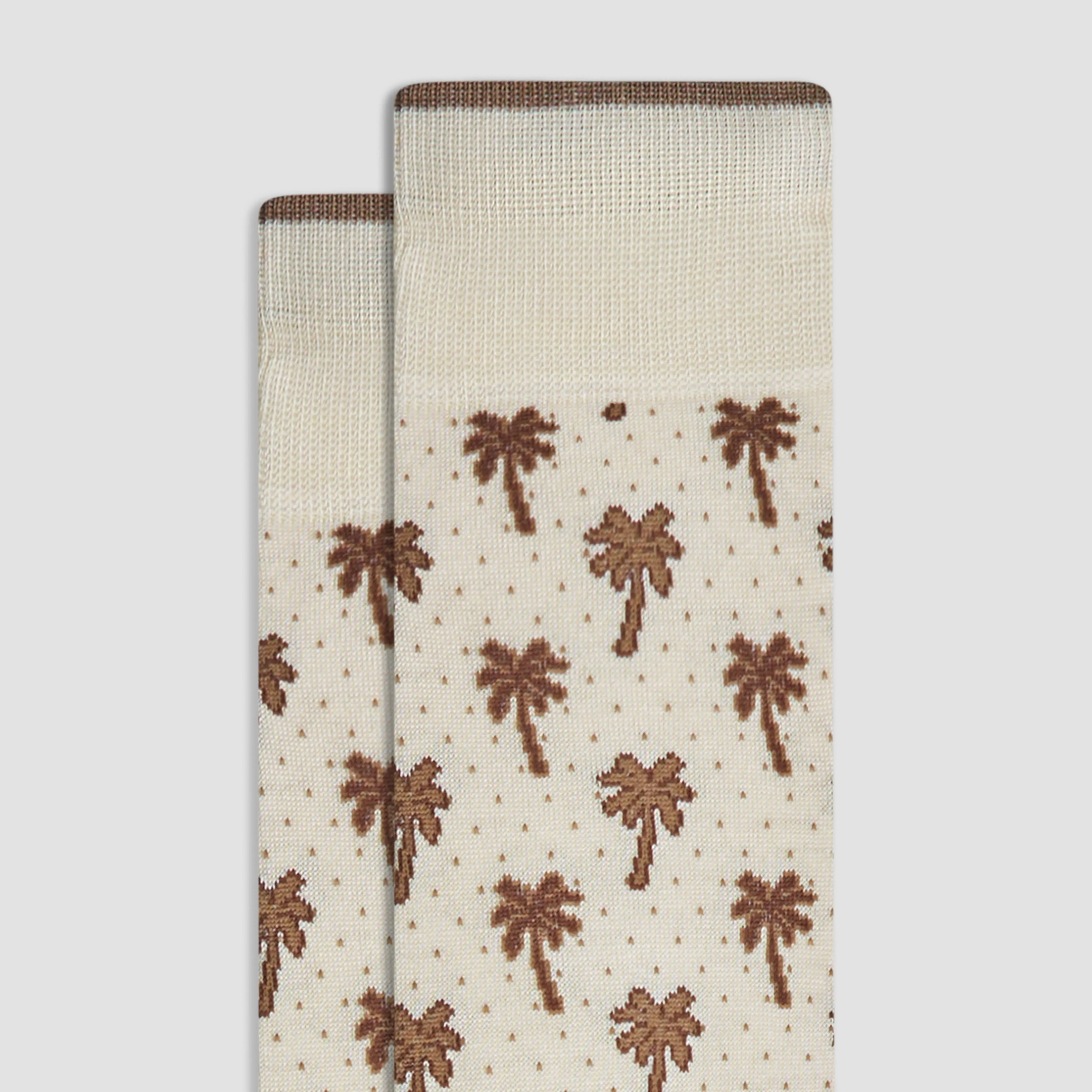 Palm Trees Mid-Calf Socks sold by Bugatchi product image thumbnail 2