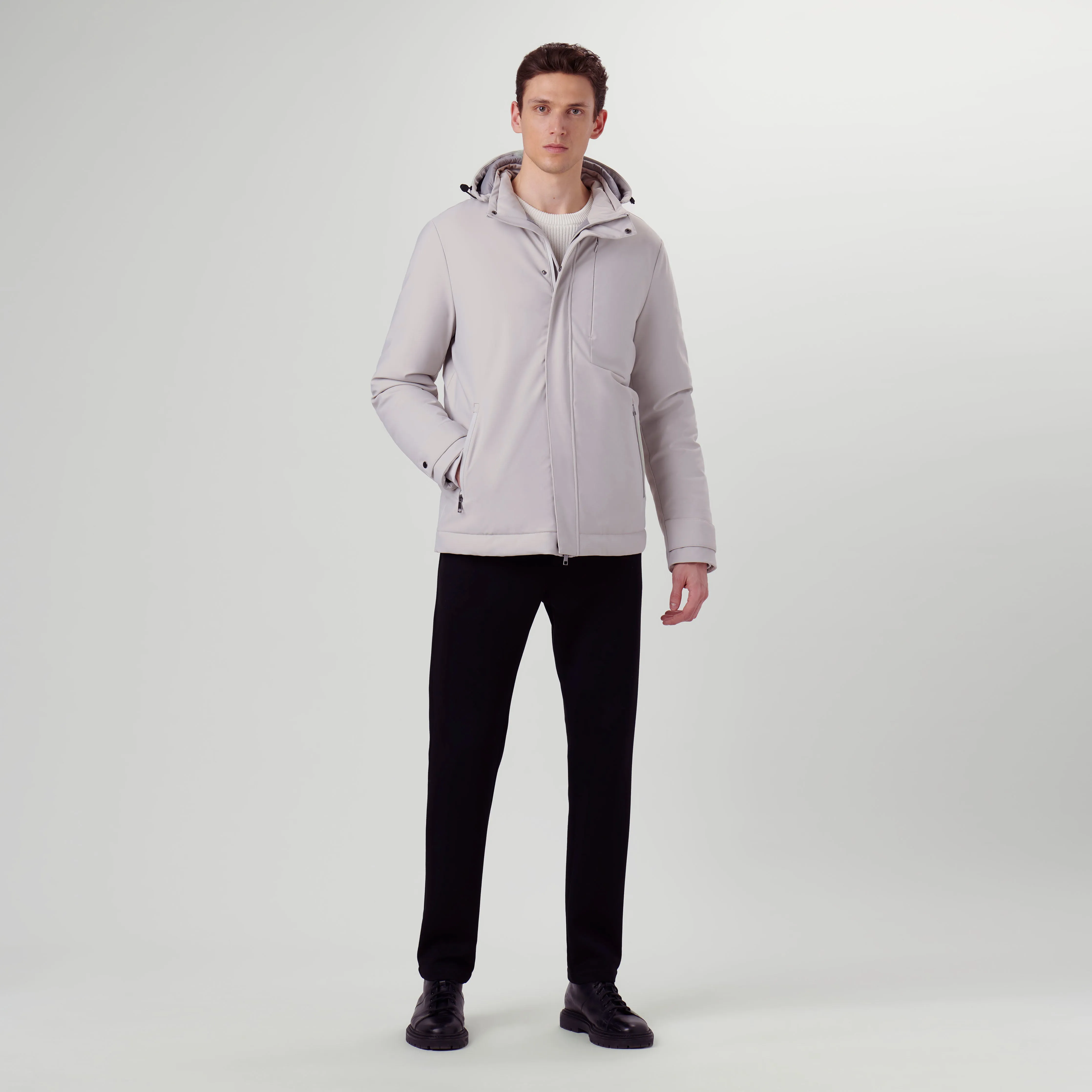 Bomber Jacket With Hood sold by Bugatchi product image thumbnail 5