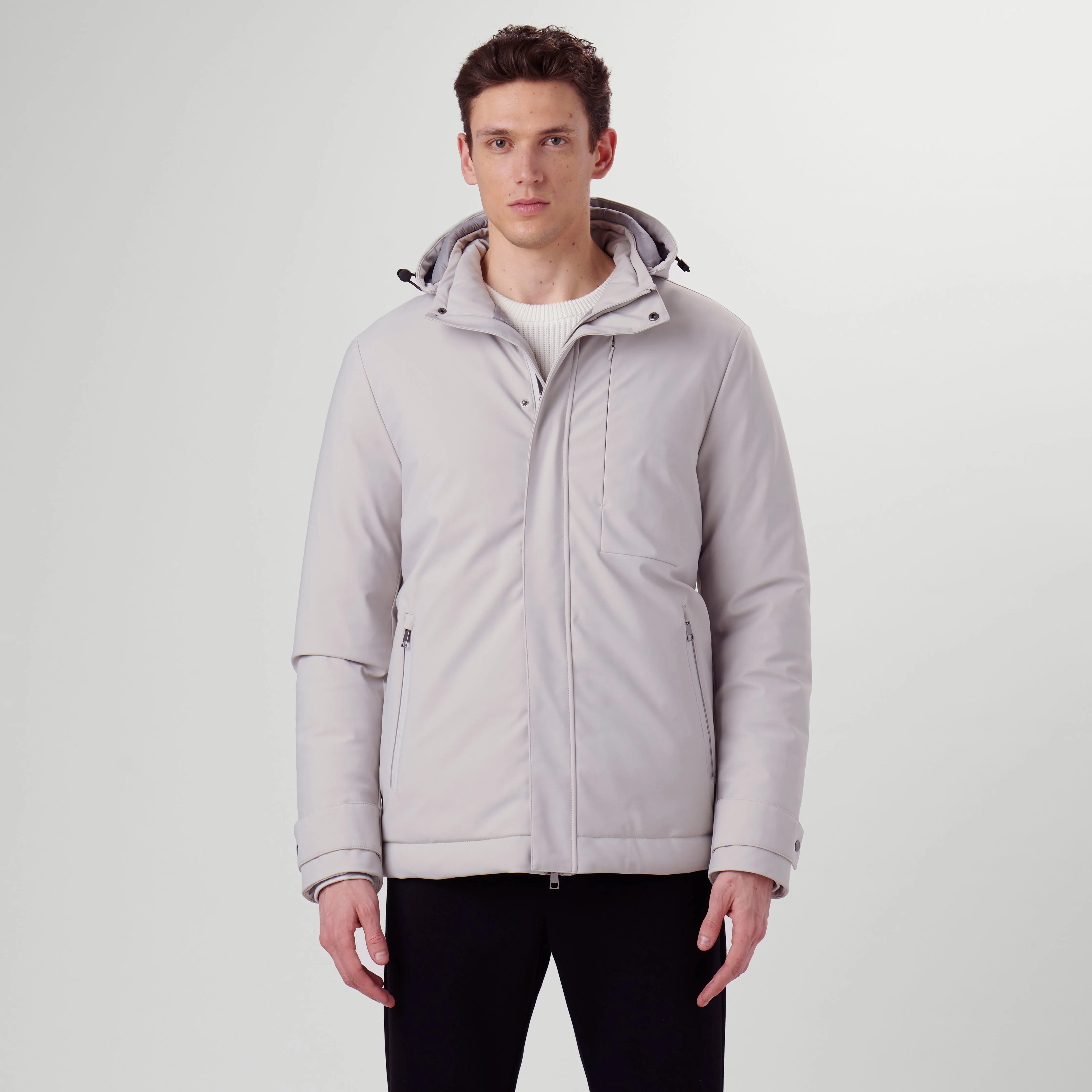 Bomber Jacket With Hood sold by Bugatchi product image thumbnail 2