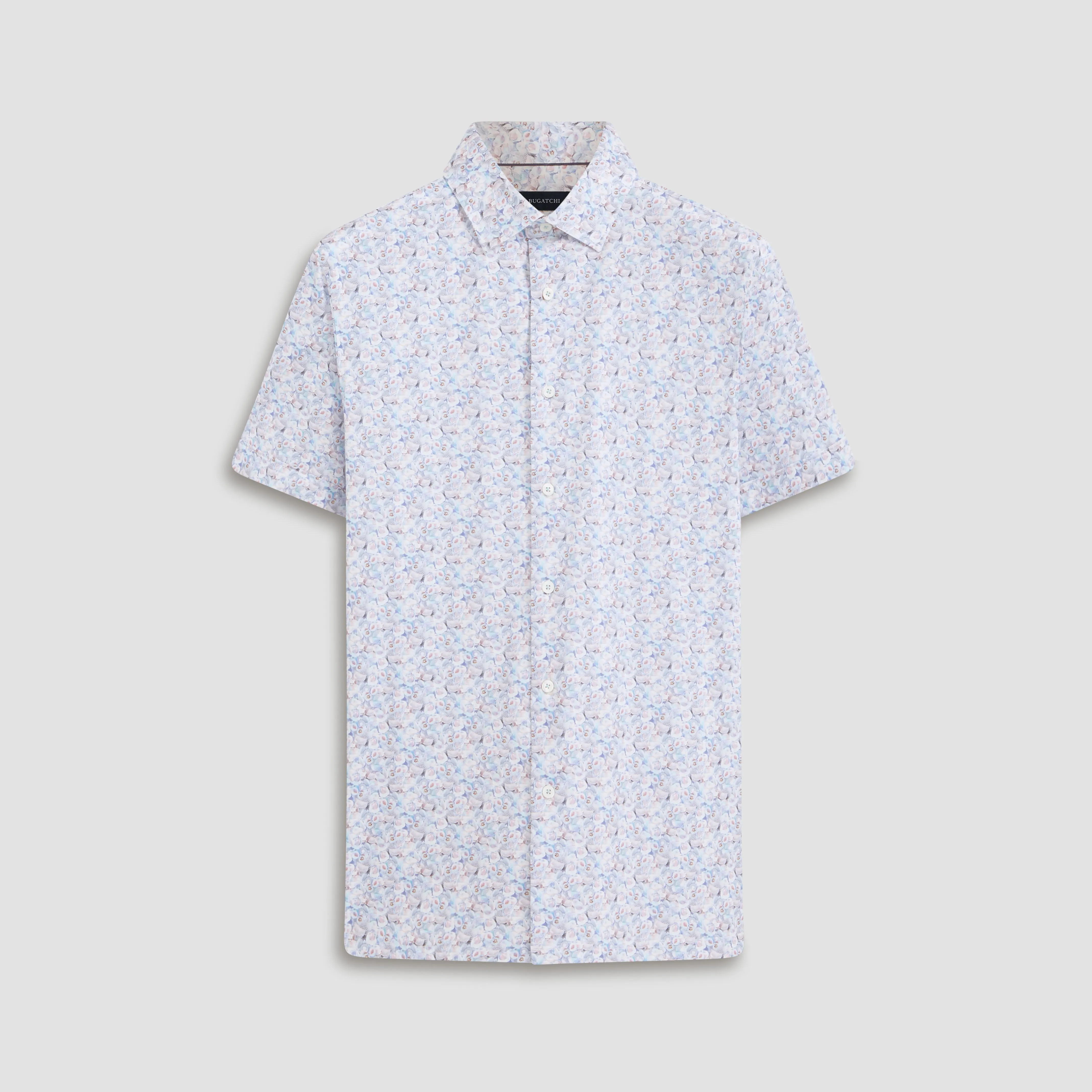 Milo Fruit Print OoohCotton Short Sleeve Shirt sold by Bugatchi