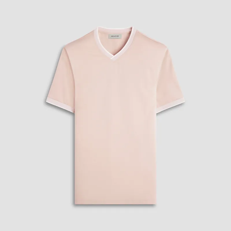 Solid Crew Neck T-Shirt made by Bugatchi