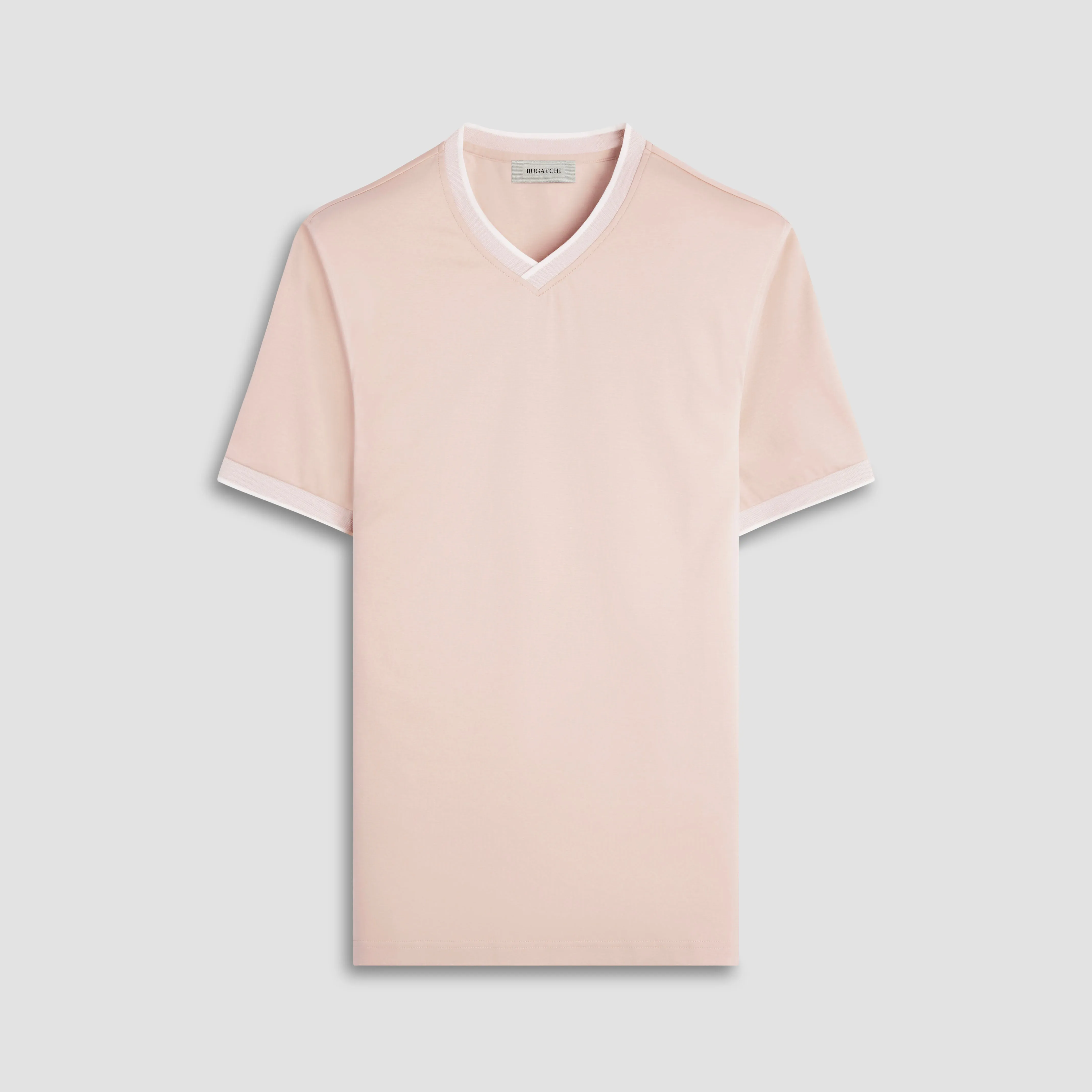 Solid Crew Neck T-Shirt sold by Bugatchi