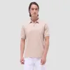 Solid Quarter-Zip Polo Shirt sold by Bugatchi