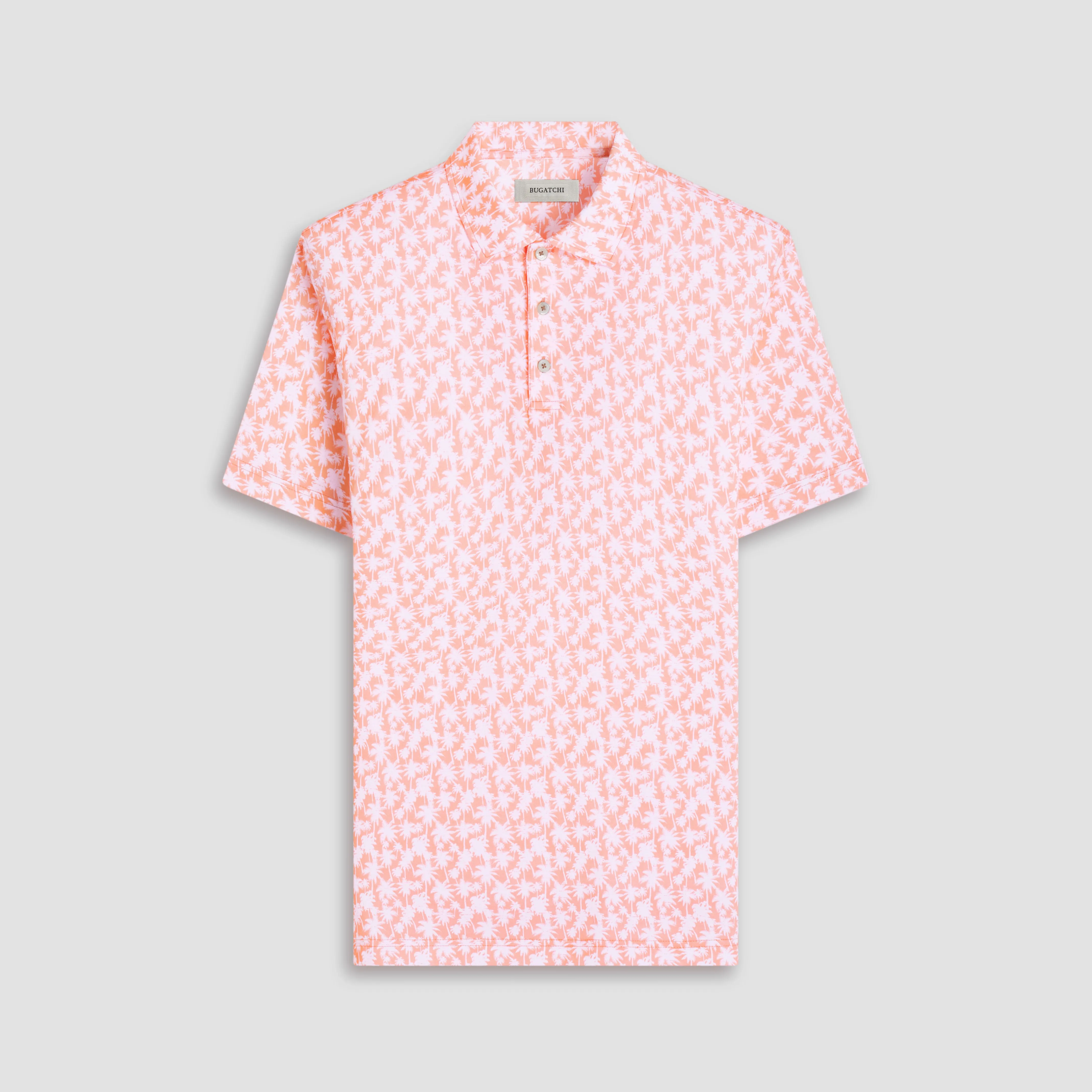 Victor Palm Tree OoohCotton Polo Shirt sold by Bugatchi