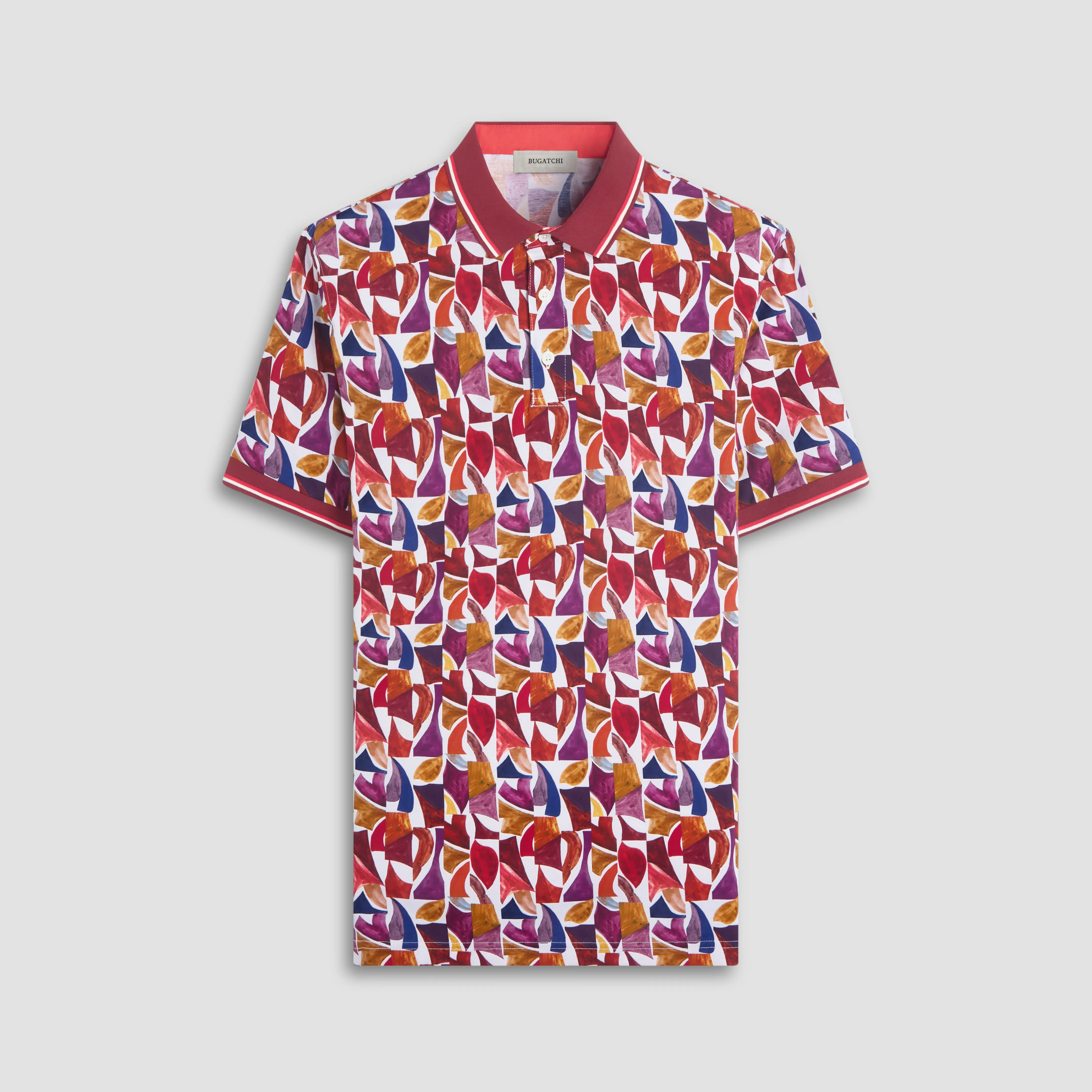 Abstract Polo Shirt sold by Bugatchi