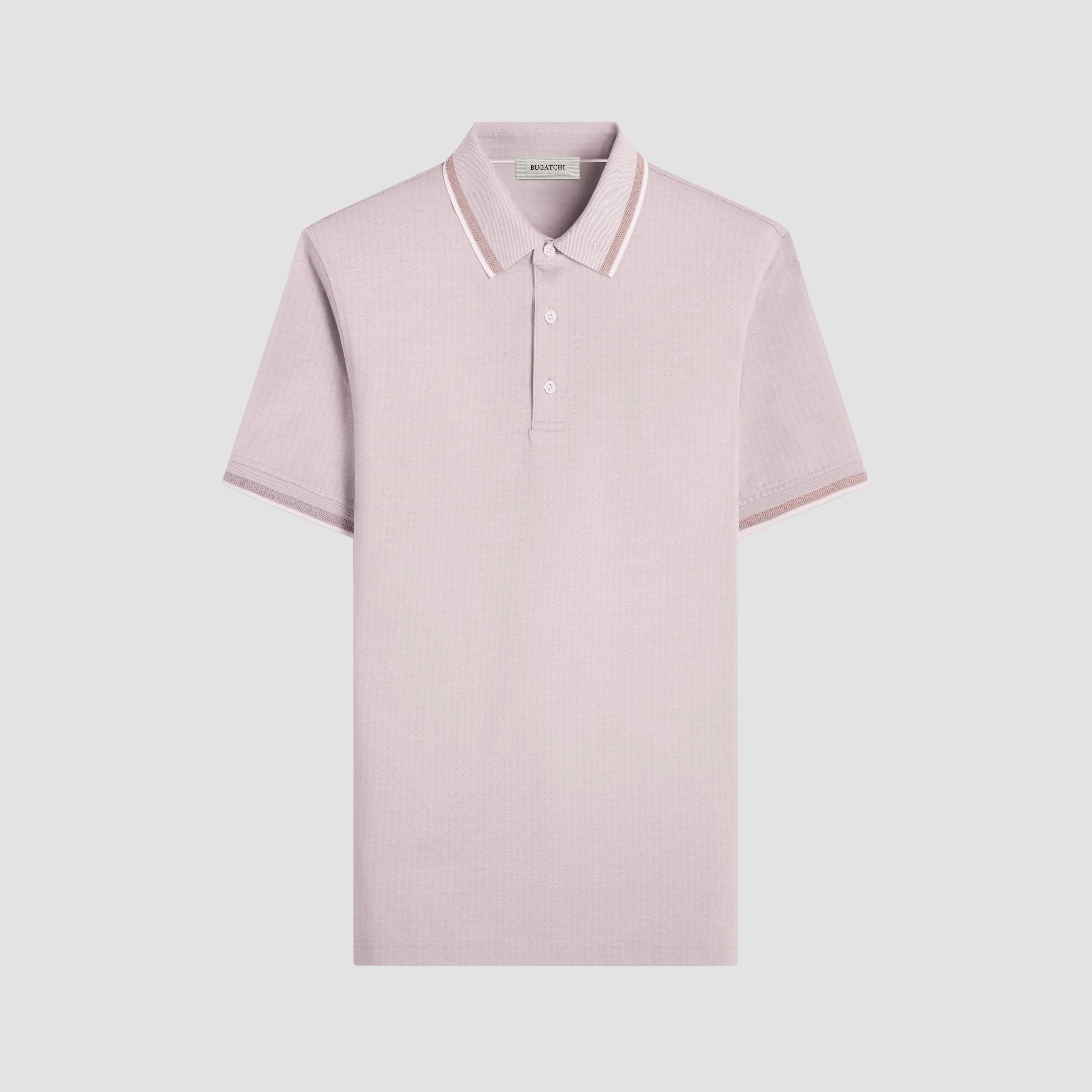 Speckled Bird's Eye Polo Shirt sold by Bugatchi
