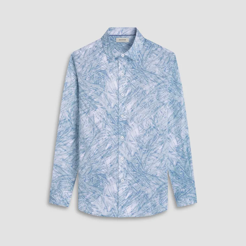 Julian Leaf Print Shirt sold by Bugatchi