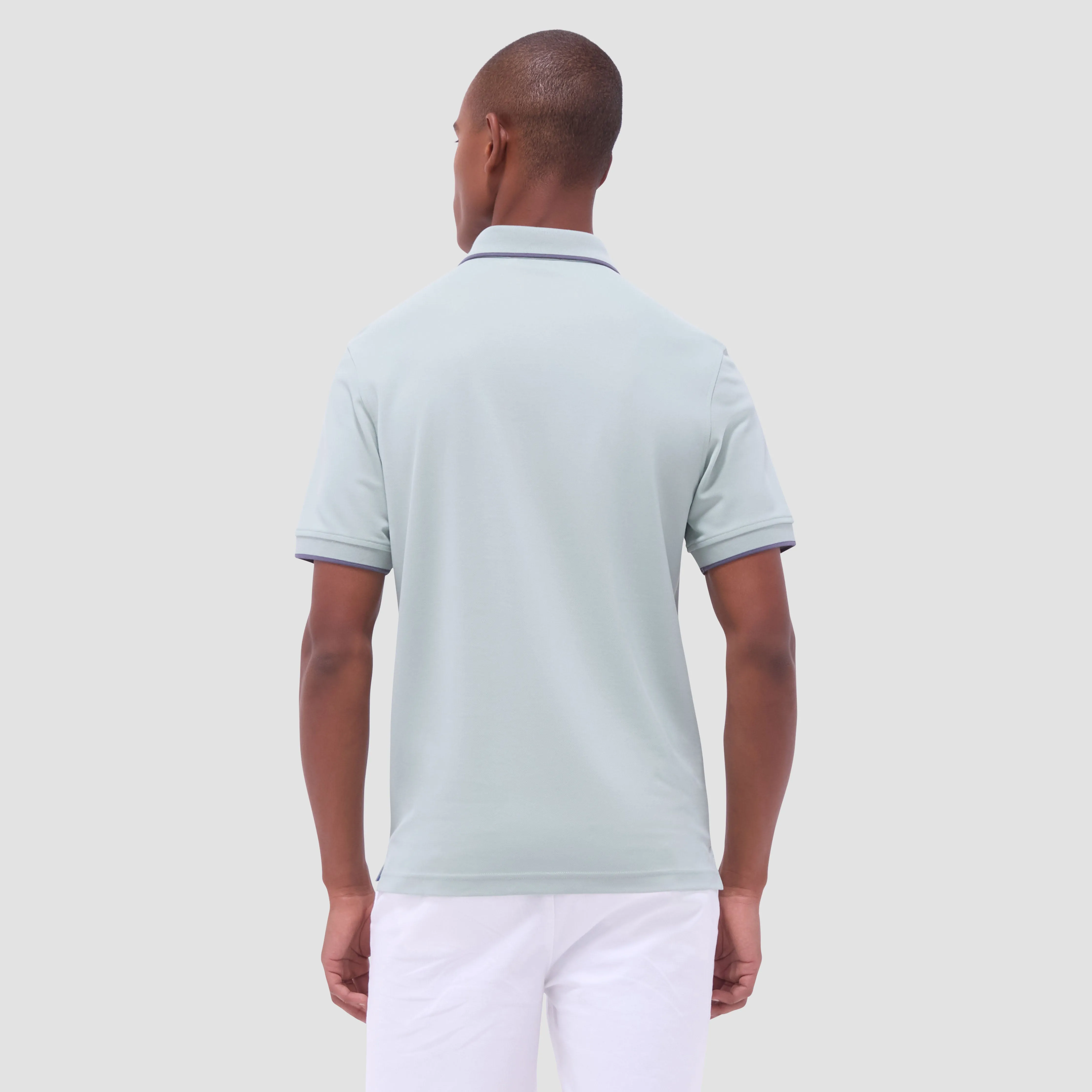 Pique Polo Shirt sold by Bugatchi product image thumbnail 4