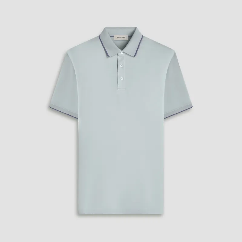 Pique Polo Shirt sold by Bugatchi