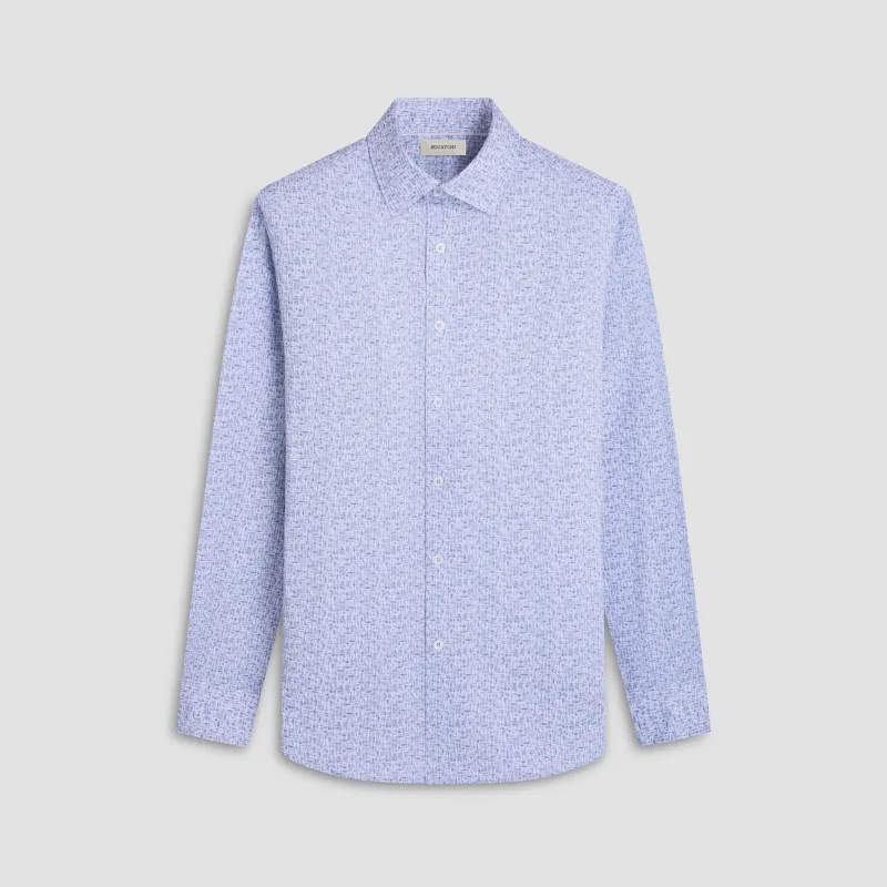 James Bistro Print OoohCotton Shirt sold by Bugatchi