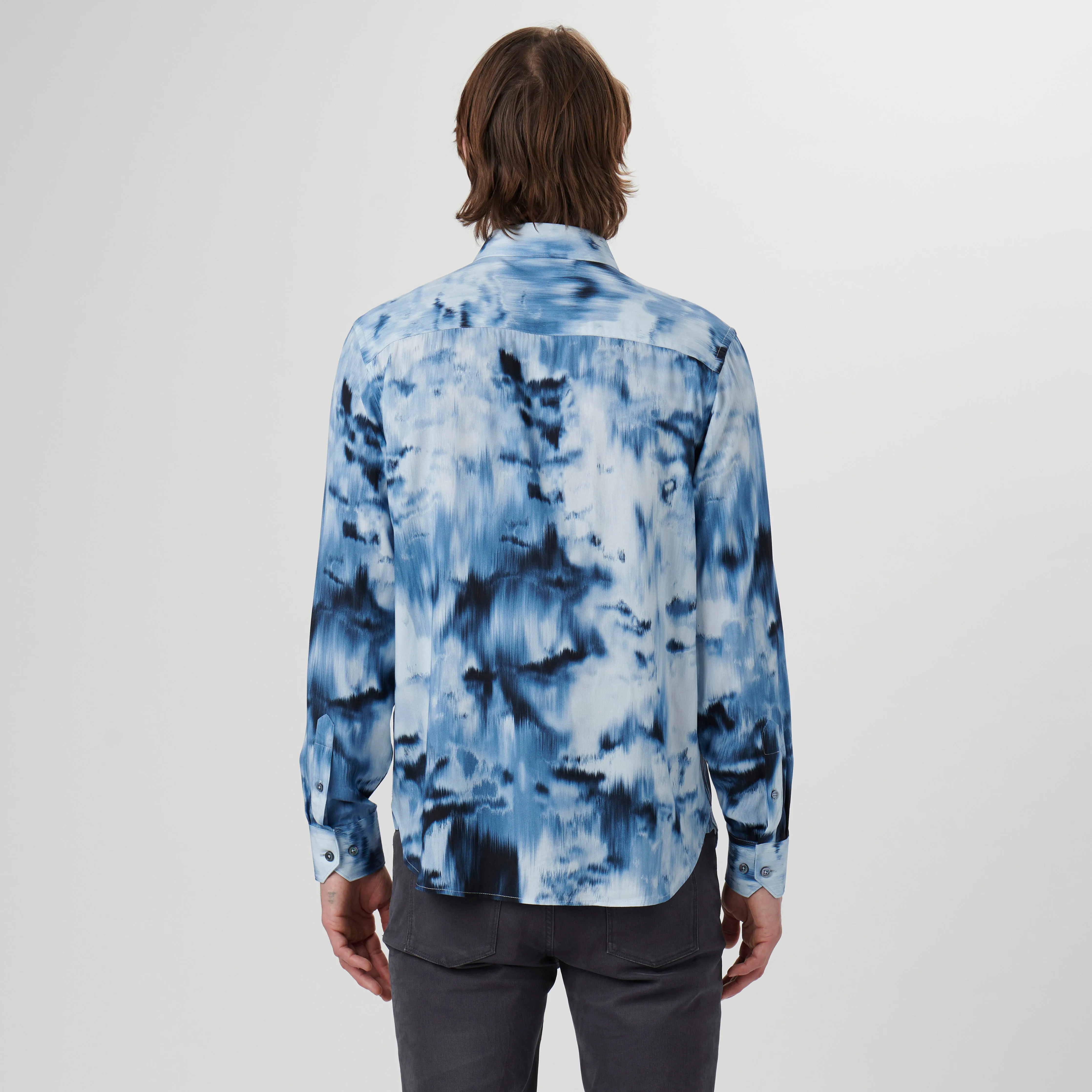 Julian EcoVero Airbrush Shirt sold by Bugatchi product image thumbnail 5