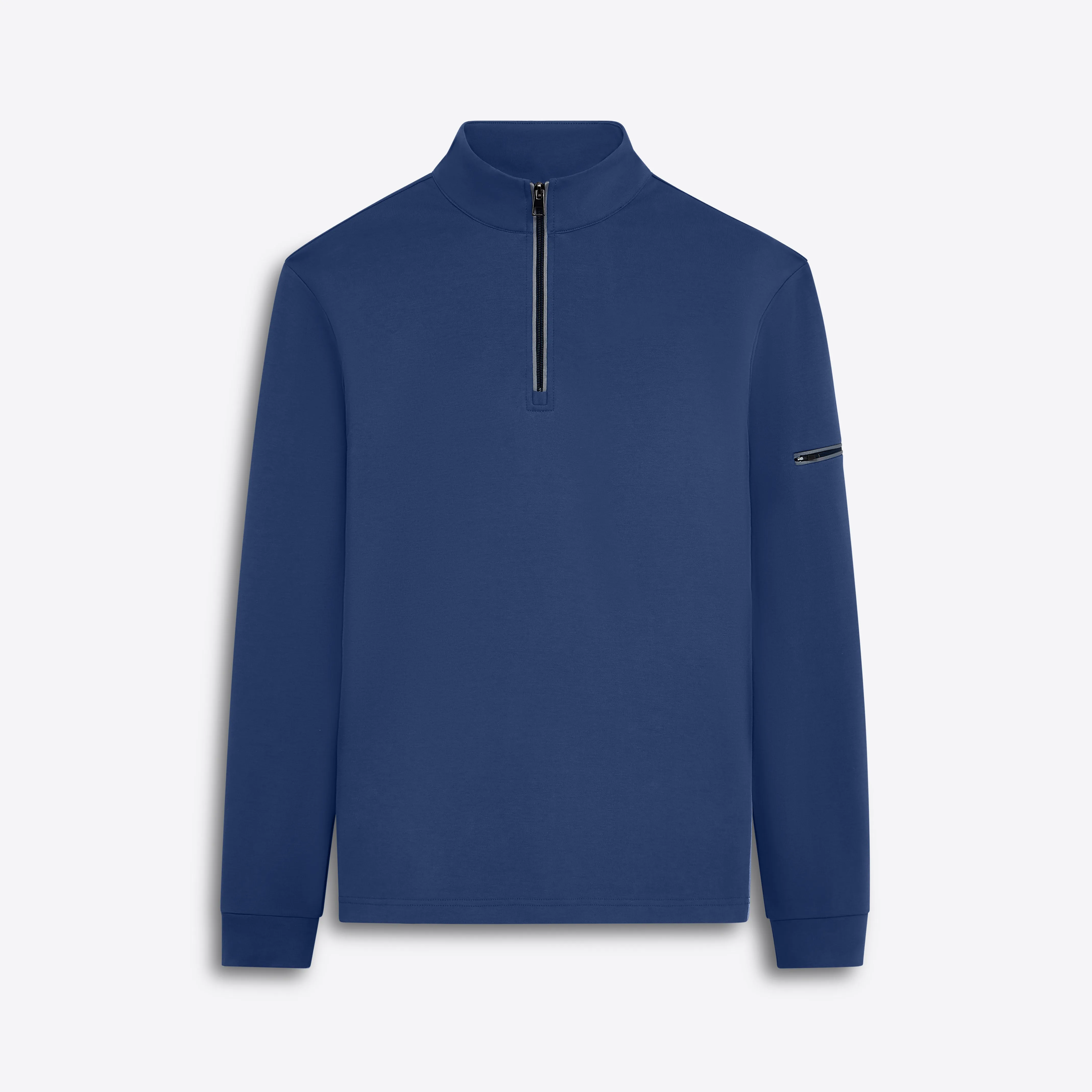 Long Sleeve Quarter Zip Pullover sold by Bugatchi
