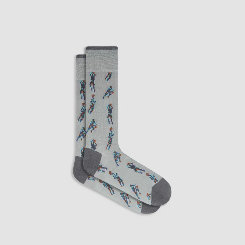 Hooper Mid-Calf Socks sold by Bugatchi