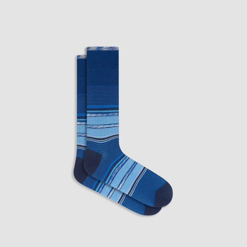 Striped Mid-Calf Socks sold by Bugatchi