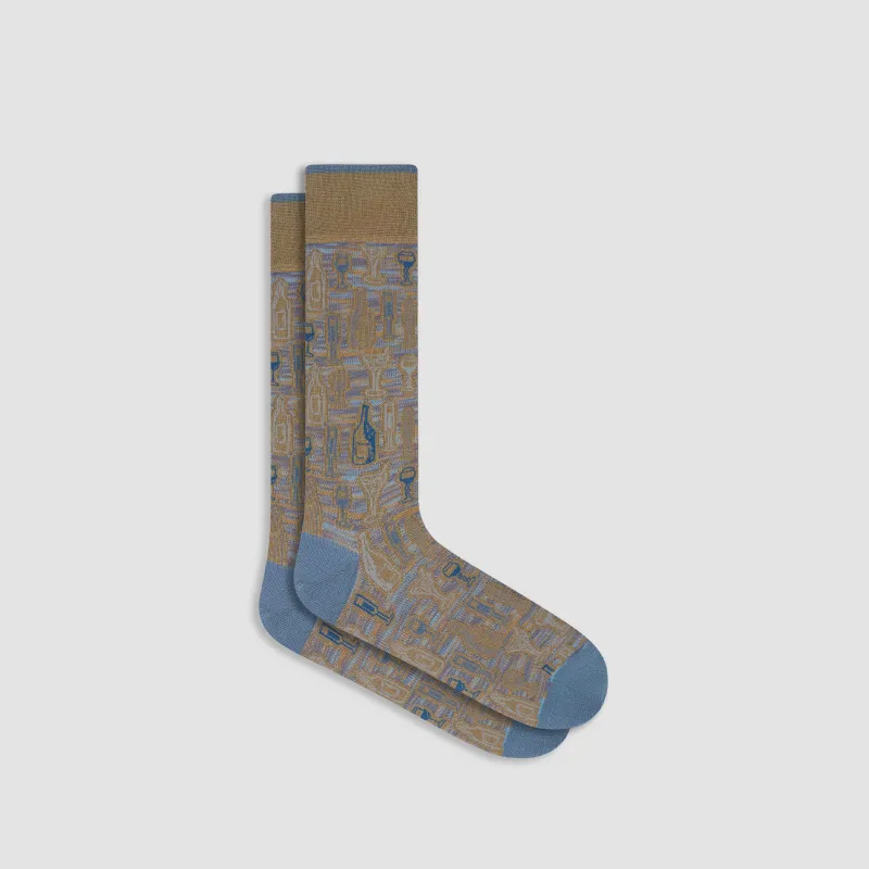 Barware Mid-Calf Socks sold by Bugatchi