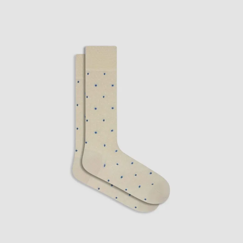 Dotted Mid-Calf Socks sold by Bugatchi