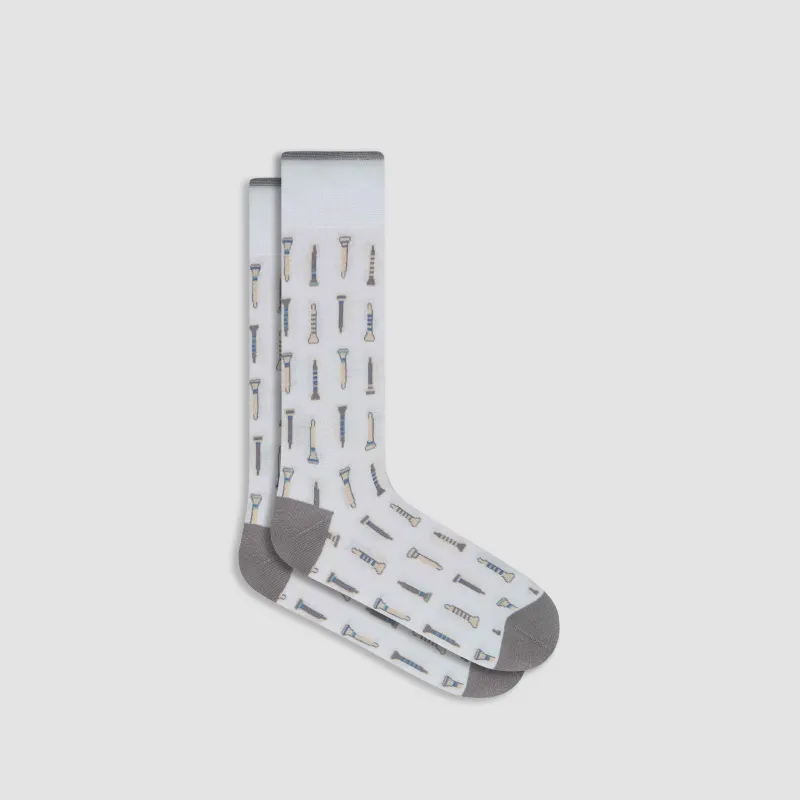 Golf Tees Mid-Calf Socks sold by Bugatchi