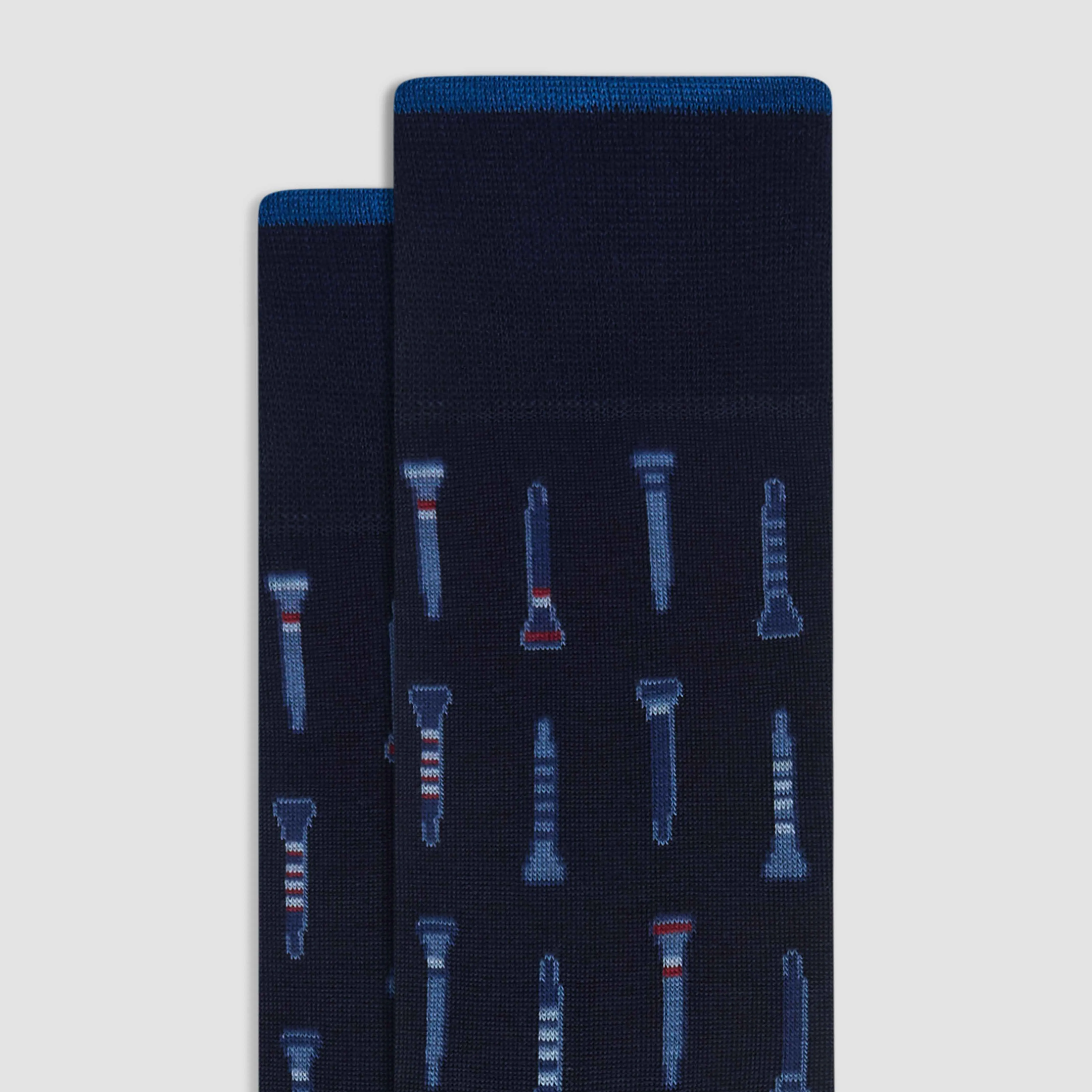 Golf Tees Mid-Calf Socks sold by Bugatchi product image thumbnail 2
