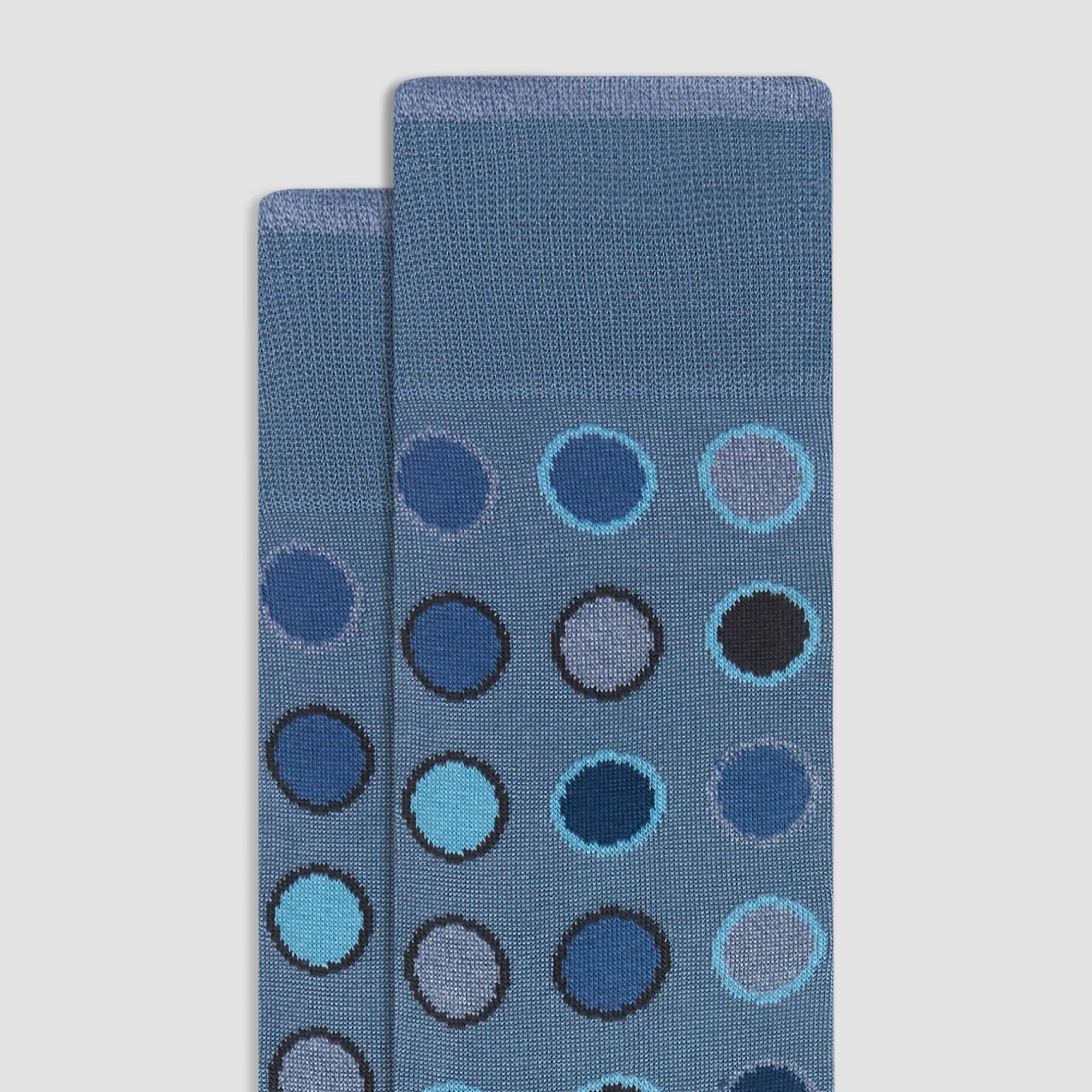 Geometric Mid-Calf Socks sold by Bugatchi product image thumbnail 2